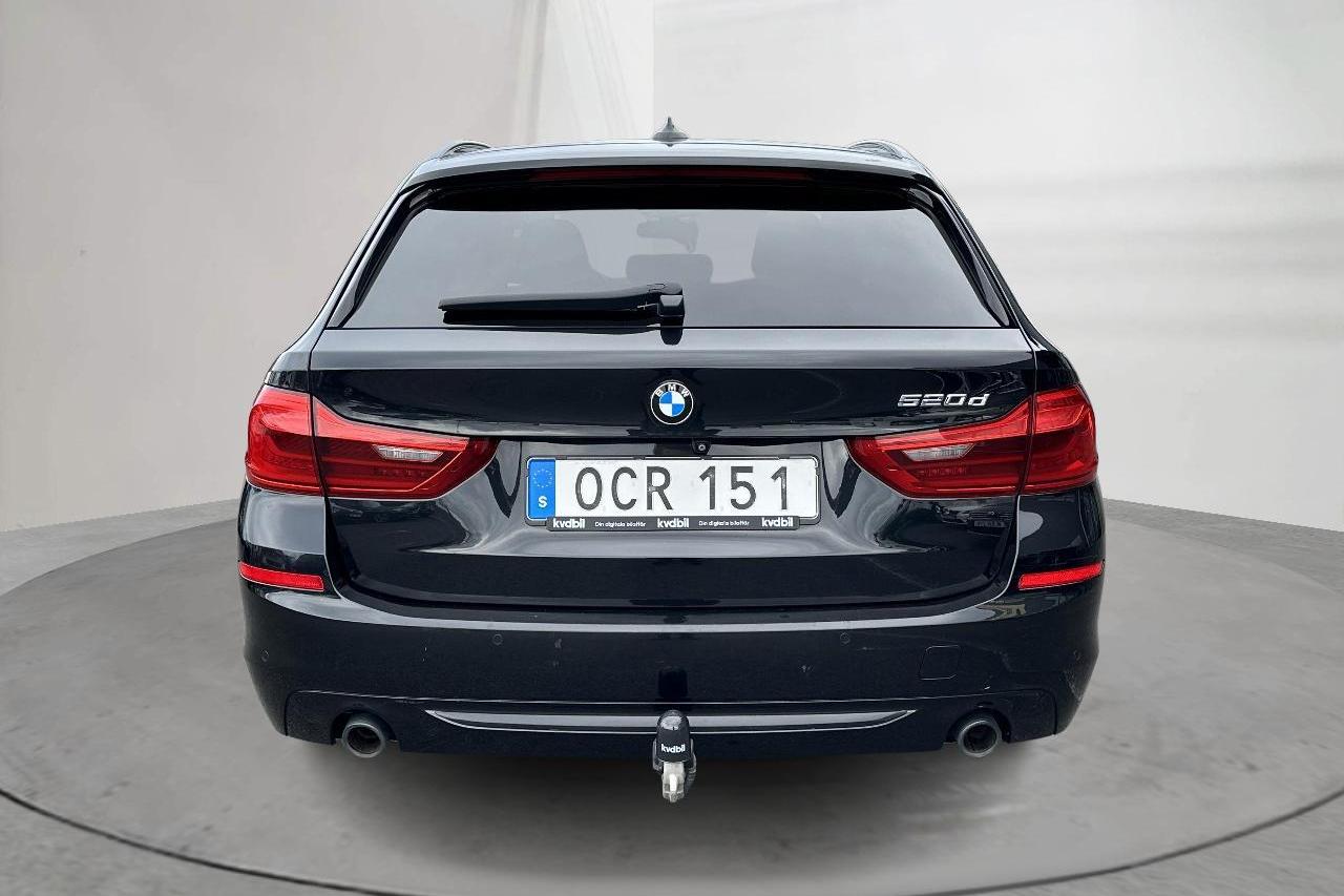 BMW 520d Touring, G31 (190hk) - 20 108 mil - Automat - svart - 2018