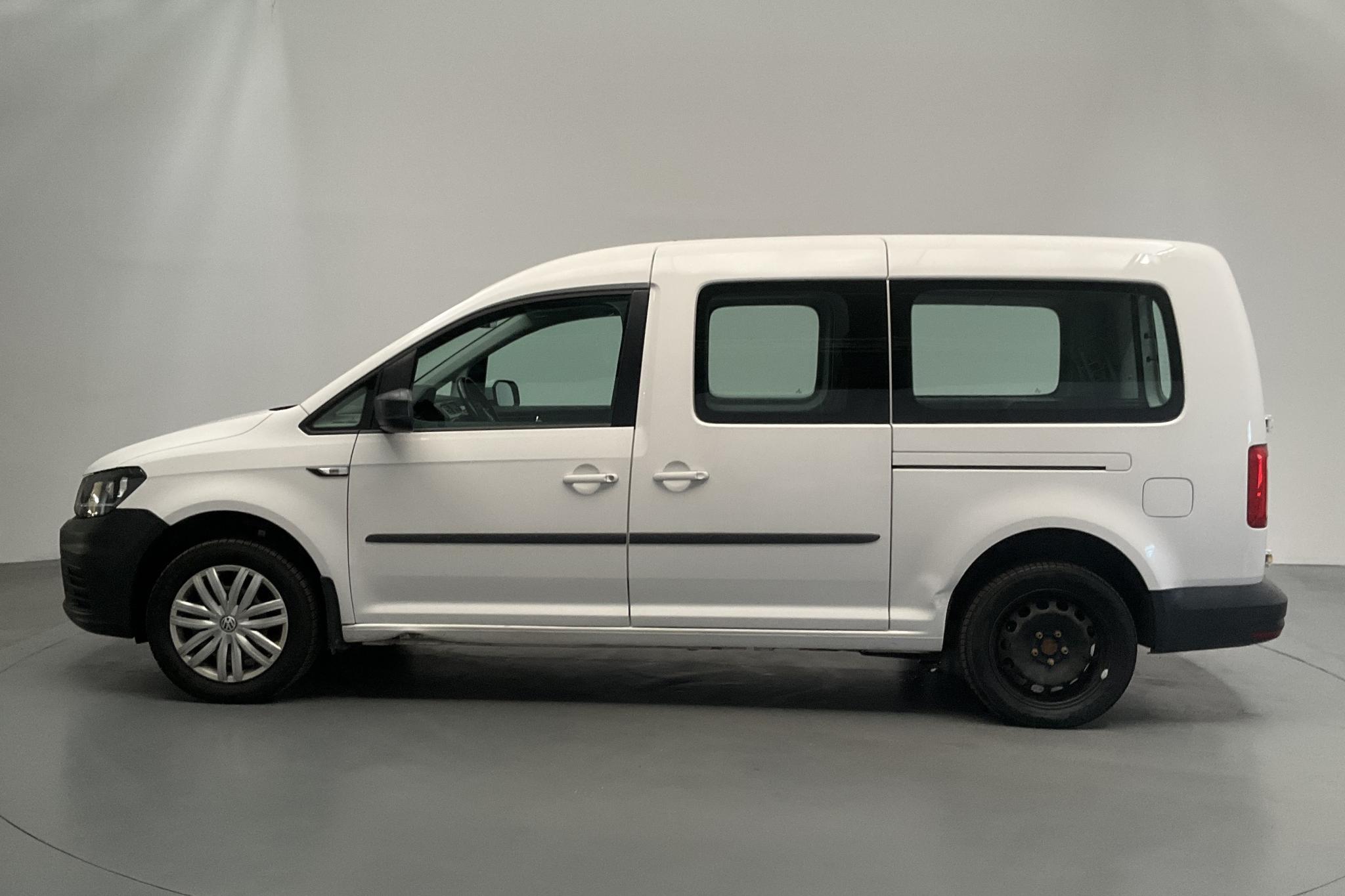 VW Caddy Maxi Life 1.4 TGI (110hk) - 7 894 mil - Manuell - vit - 2016