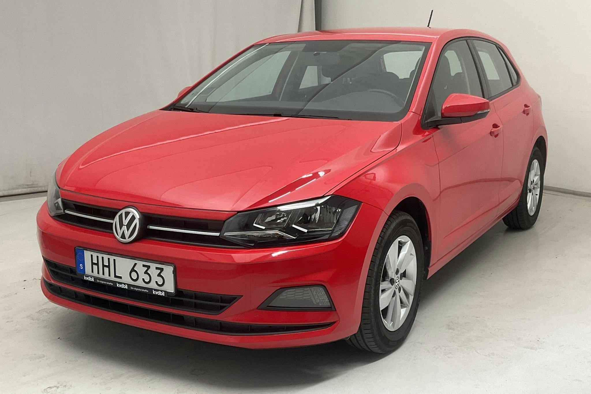 VW Polo 1.0 TSI 5dr (95hk) - 2 714 mil - Manuell - röd - 2018