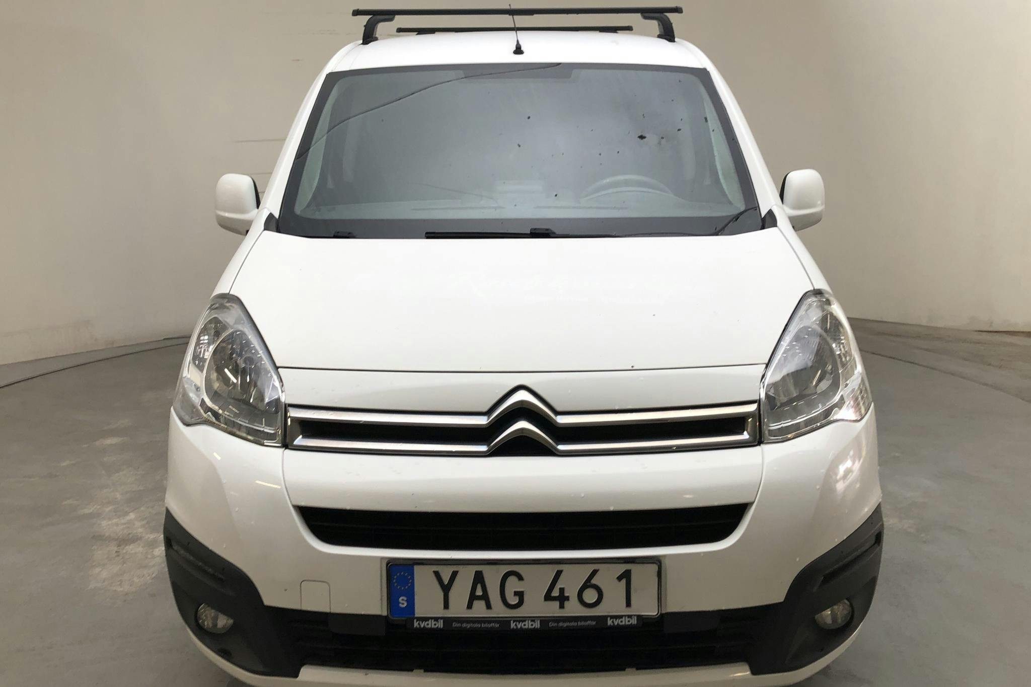 Citroen Berlingo 1.6 BlueHDi Skåp (100hk) - 9 048 mil - Manuell - vit - 2016