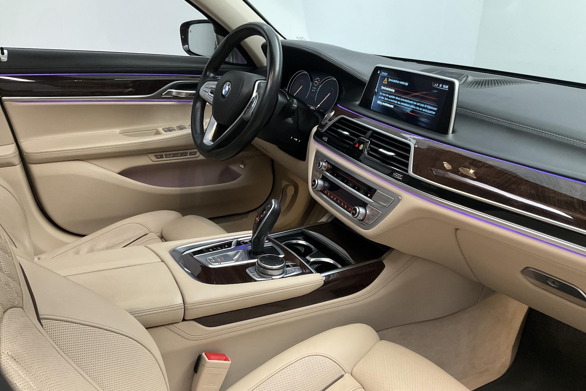 BMW 750Li xDrive Sedan, G11 (450hk) - 76 090 km - Automatic - gray - 2016