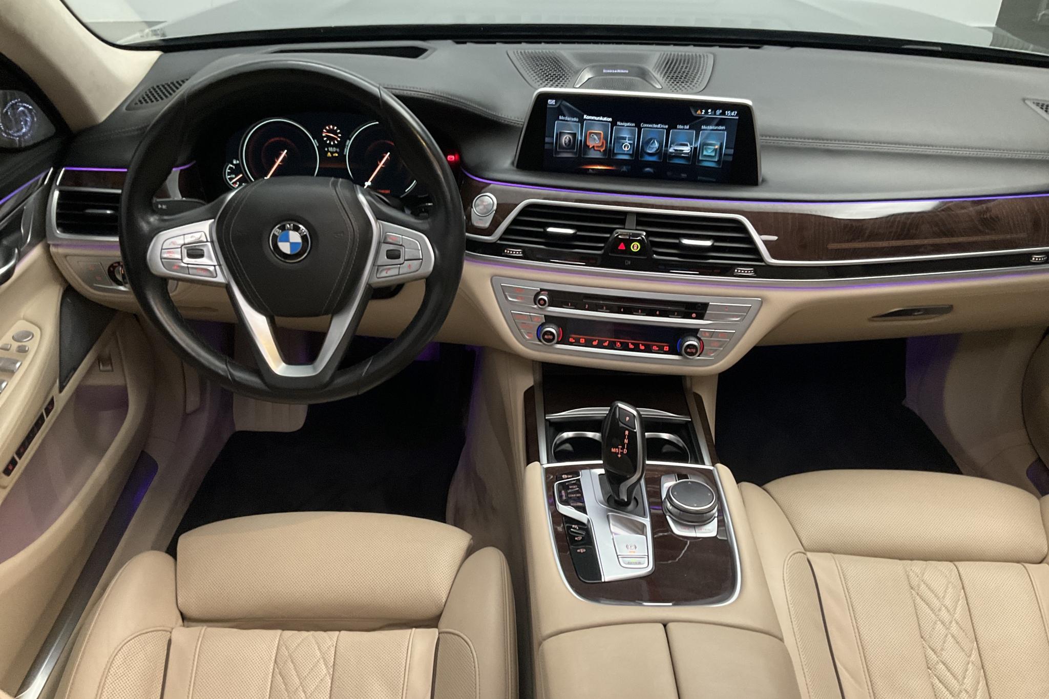BMW 750Li xDrive Sedan, G11 (450hk) - 7 609 mil - Automat - grå - 2016