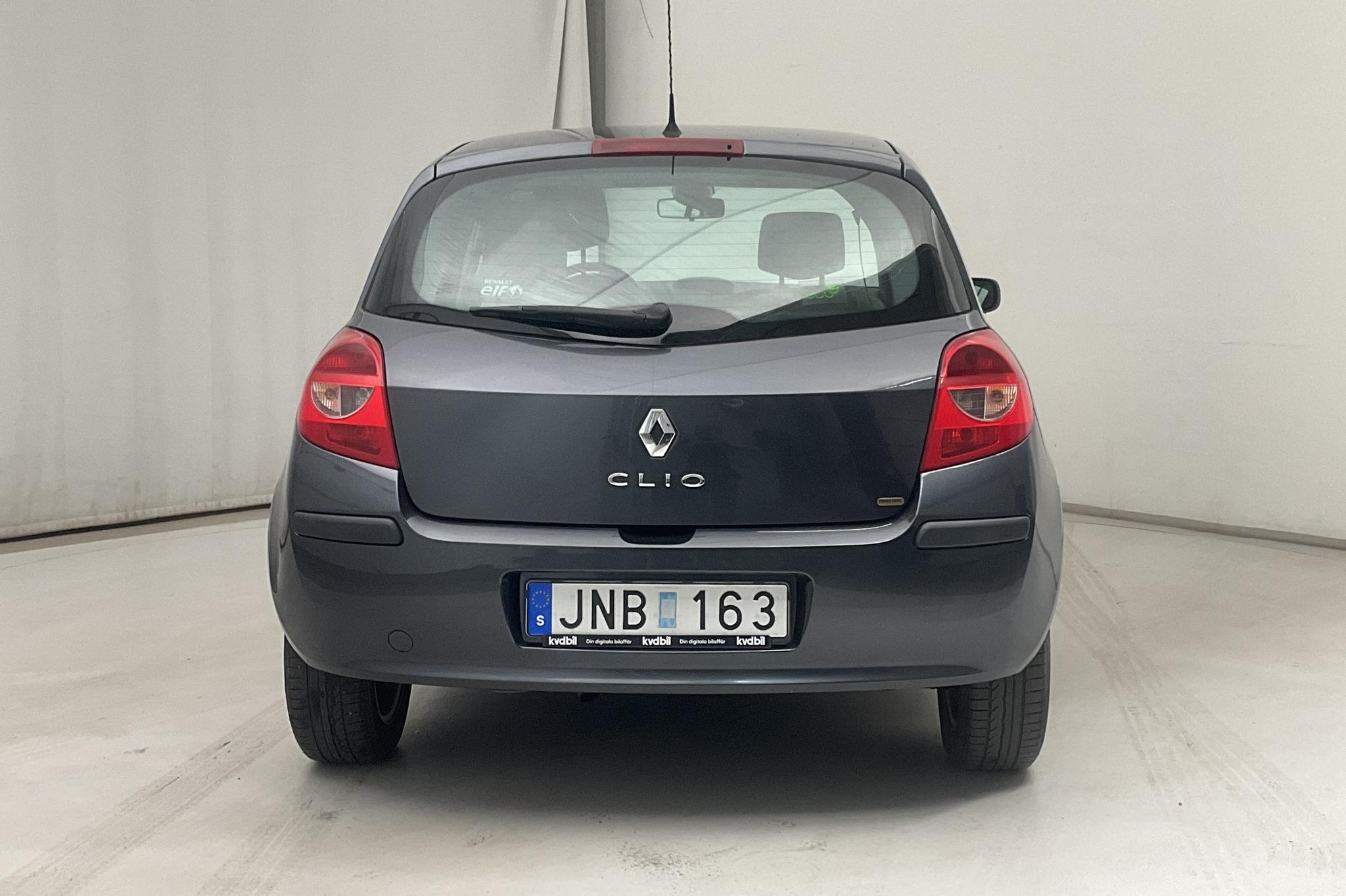 Renault Clio III 1.2 Flex Fuel 5dr (75hk) - 4 091 mil - Manuell - Dark Grey - 2009
