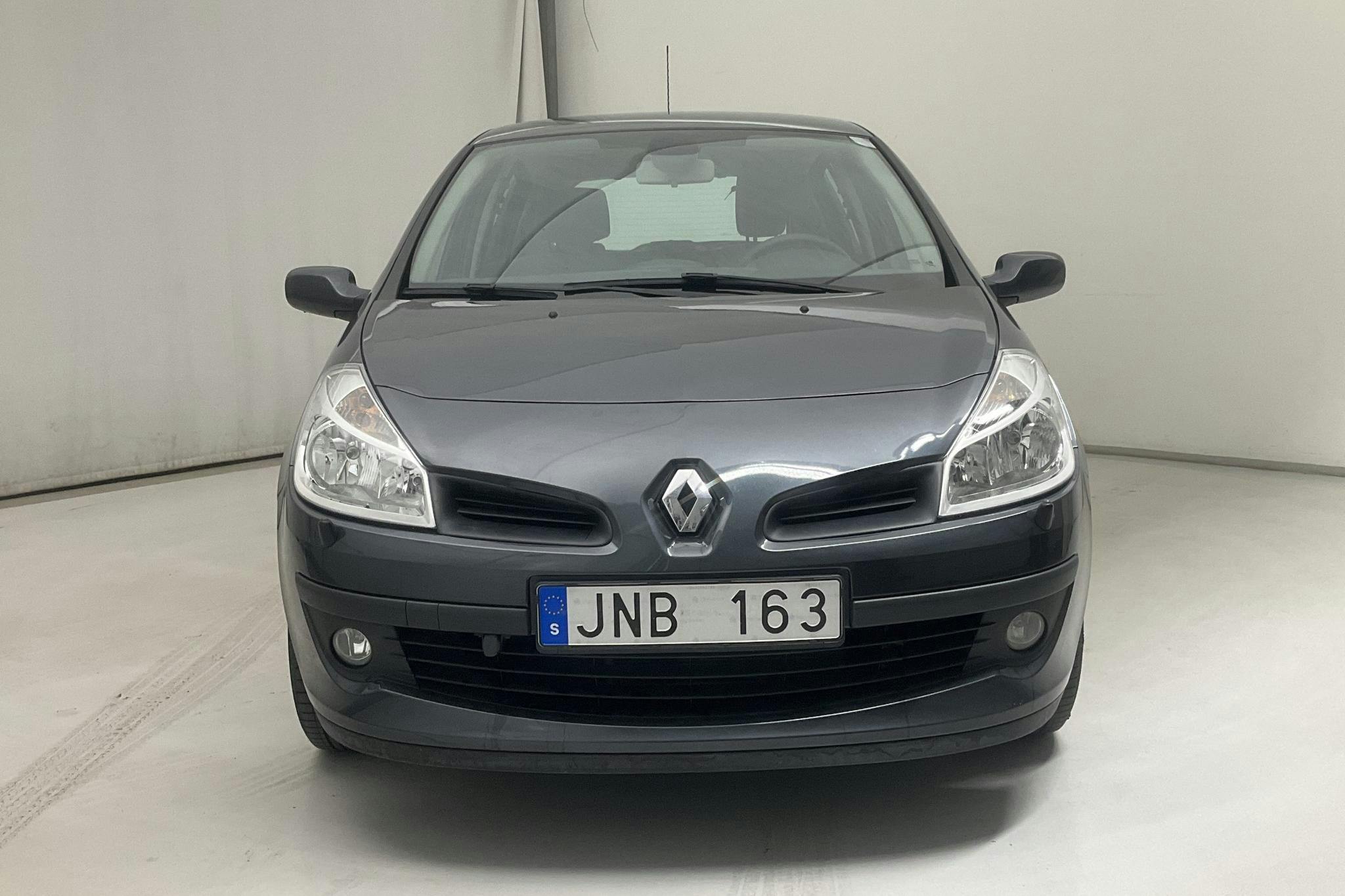 Renault Clio III 1.2 Flex Fuel 5dr (75hk) - 4 091 mil - Manuell - Dark Grey - 2009