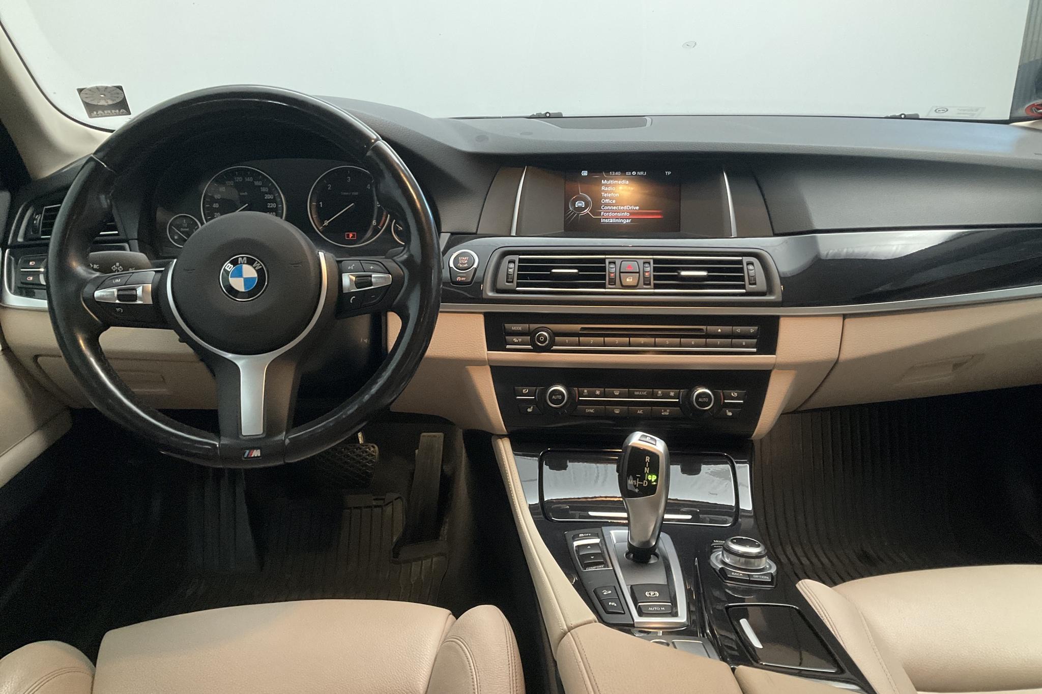 BMW 520d xDrive Touring, F11 (190hk) - 21 949 mil - Automat - brun - 2017