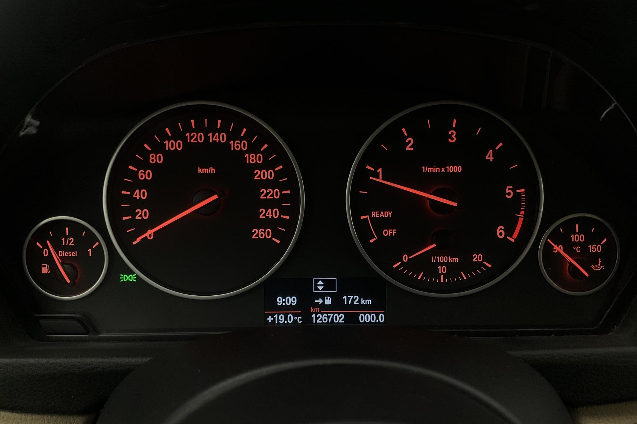 BMW 318d GT, F34 (143hk) - 126 700 km - Manual - blue - 2015