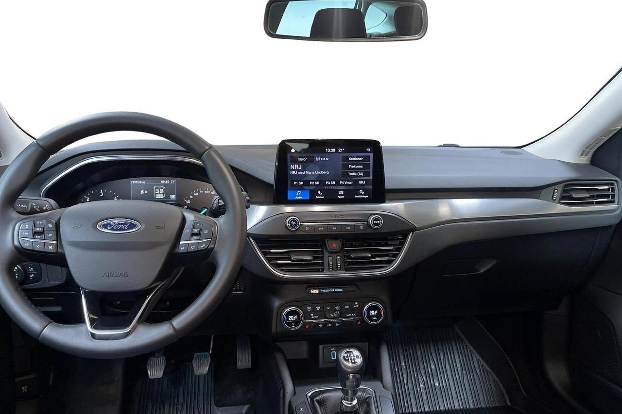 Ford Focus 1.5 TDCi Kombi (120hk) - 71 320 km - Manual - white - 2019