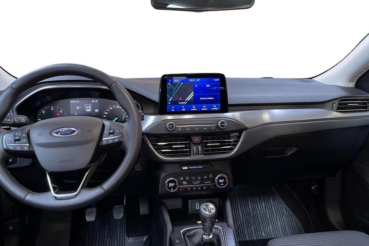 Ford Focus 1.5 TDCi Kombi (120hk) - 5 823 mil - Manuell - röd - 2021