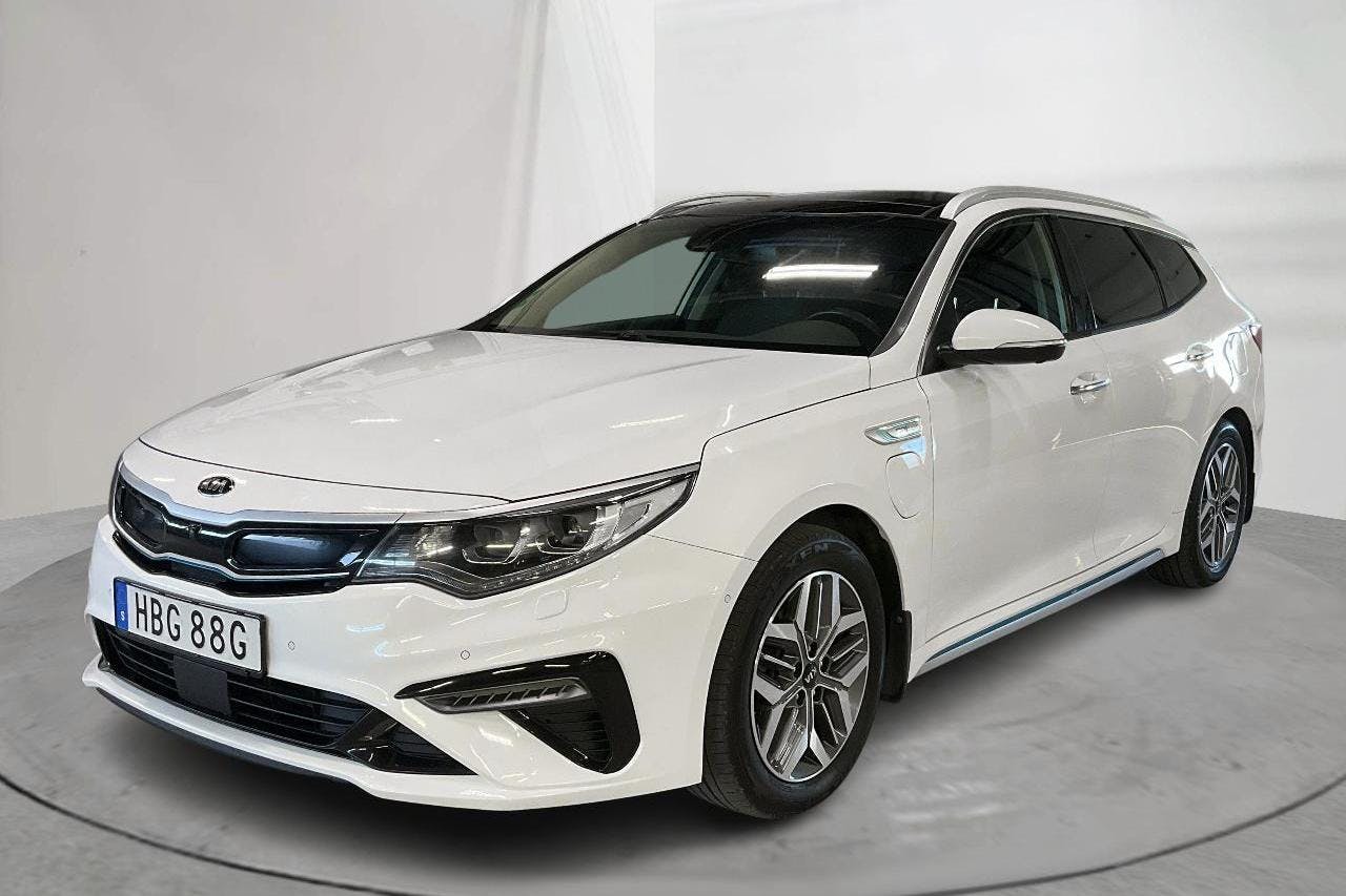 KIA Optima 2.0 GDi Plug-in Hybrid SW (205hk) - 110 160 km - Automatic - white - 2019