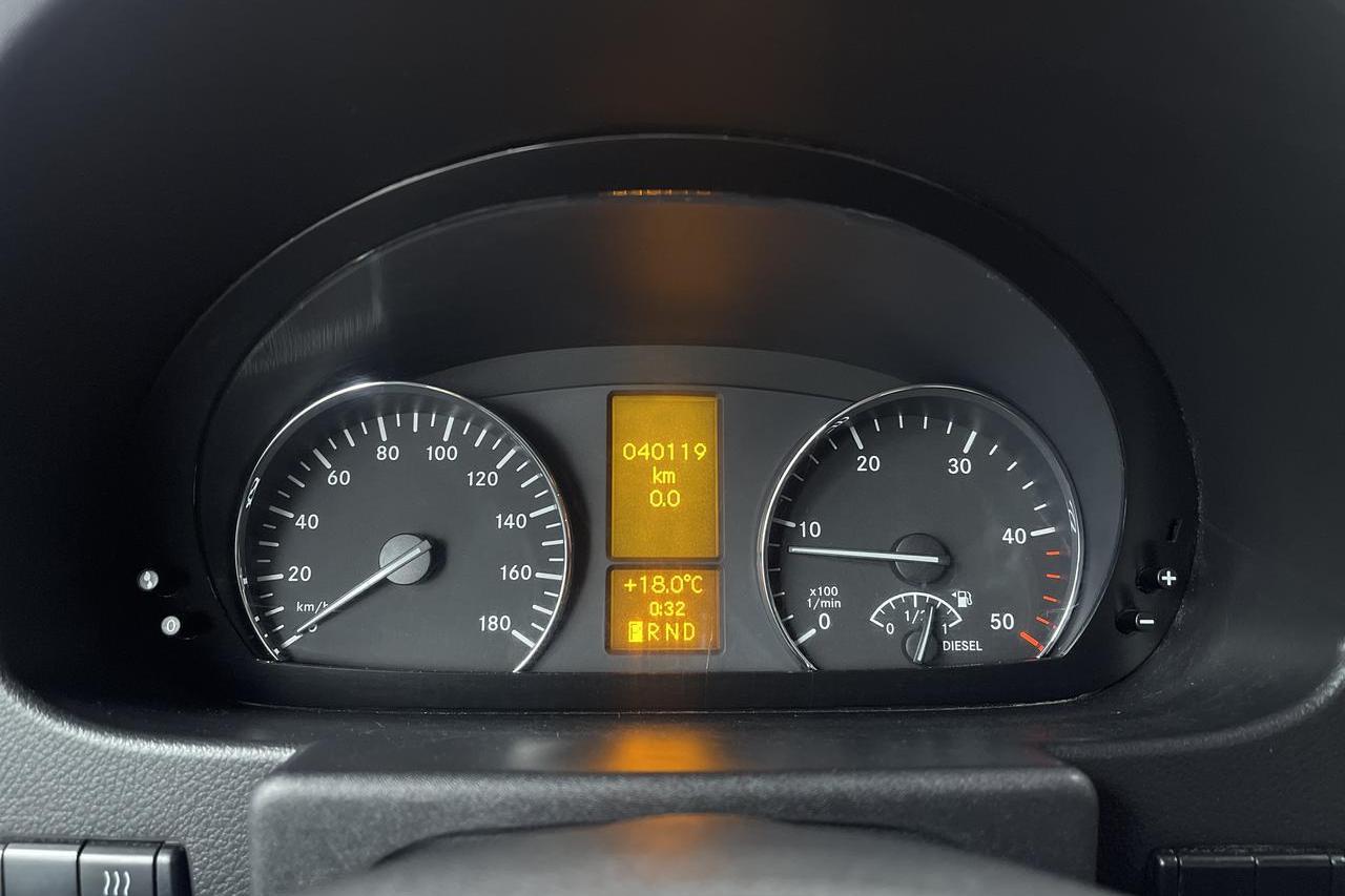 Mercedes Sprinter 211 CDI Pickup/Chassi (114hk) - 4 012 mil - Automat - vit - 2017