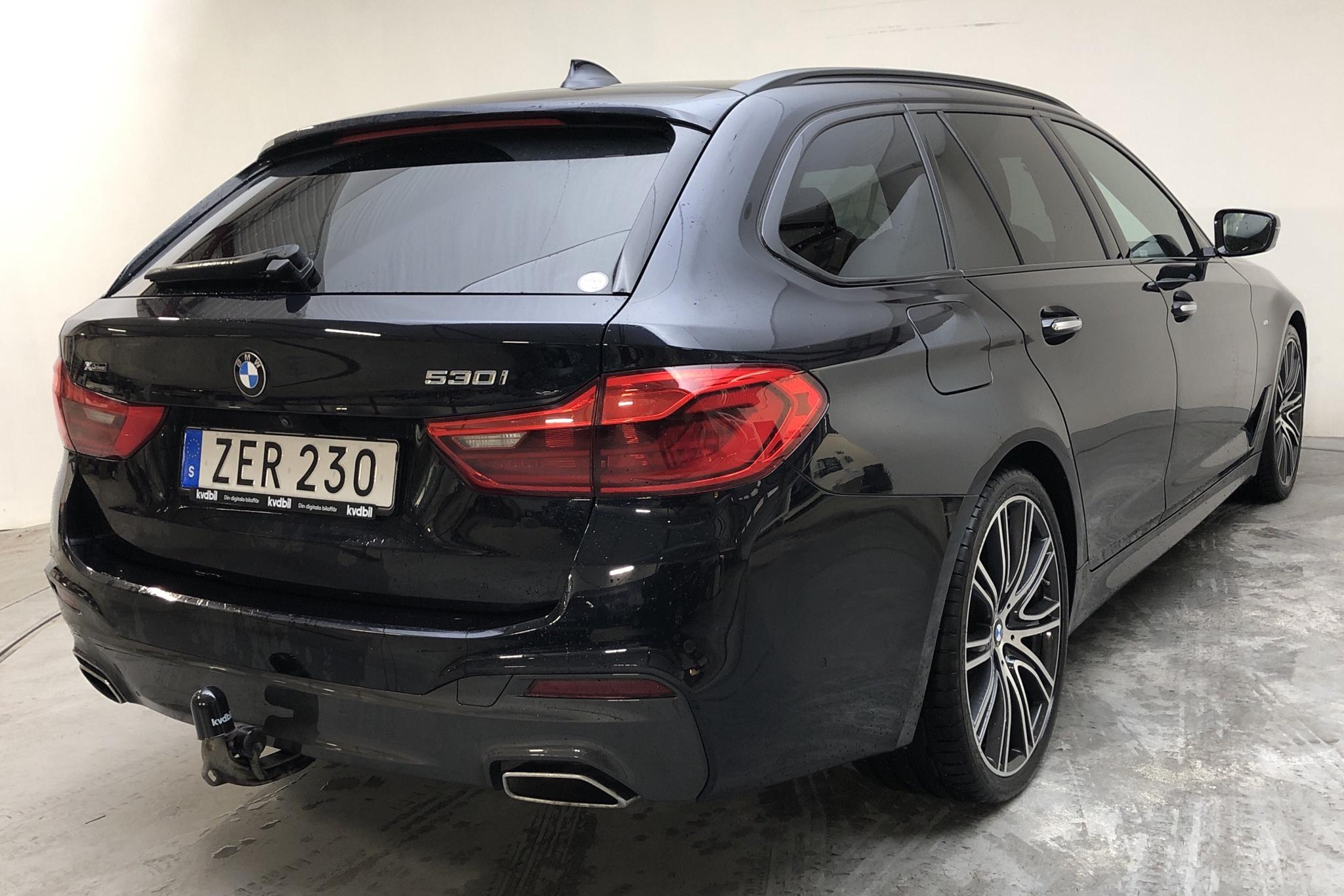 BMW 530i xDrive Touring, G31 (252hk) - 7 409 mil - Automat - svart - 2018
