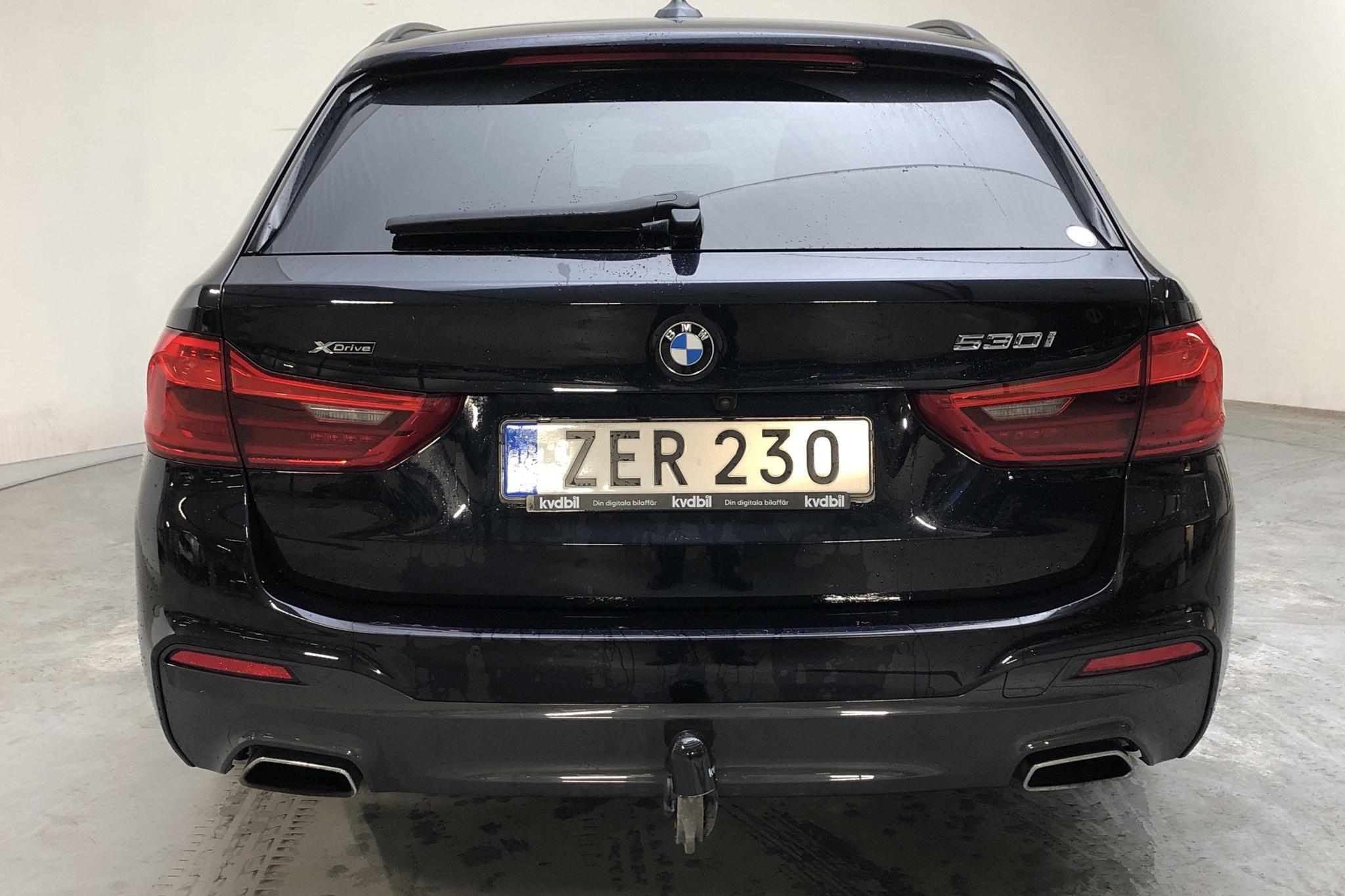 BMW 530i xDrive Touring, G31 (252hk) - 7 409 mil - Automat - svart - 2018