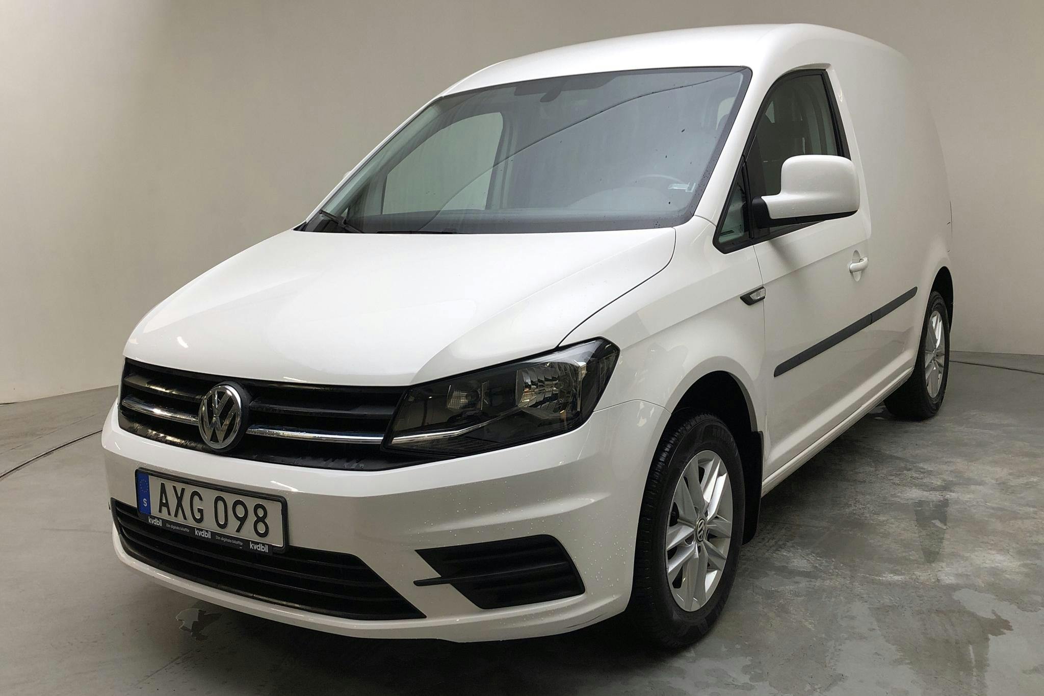 VW Caddy 2.0 TDI Skåp (102hk) - 5 121 mil - Automat - vit - 2016