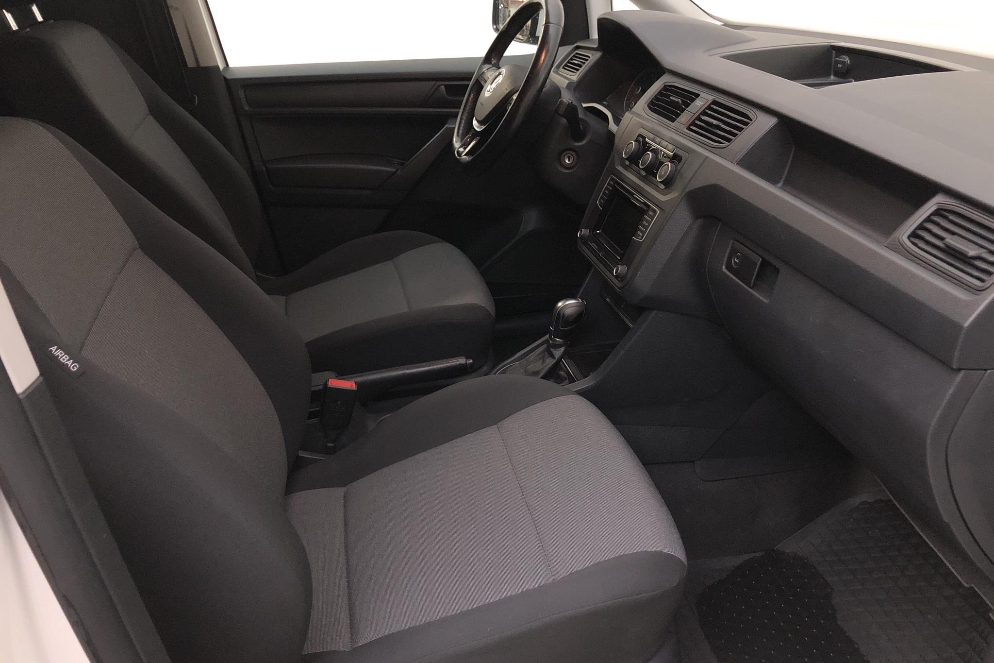 VW Caddy 2.0 TDI Skåp (102hk) - 51 210 km - Automatic - white - 2016