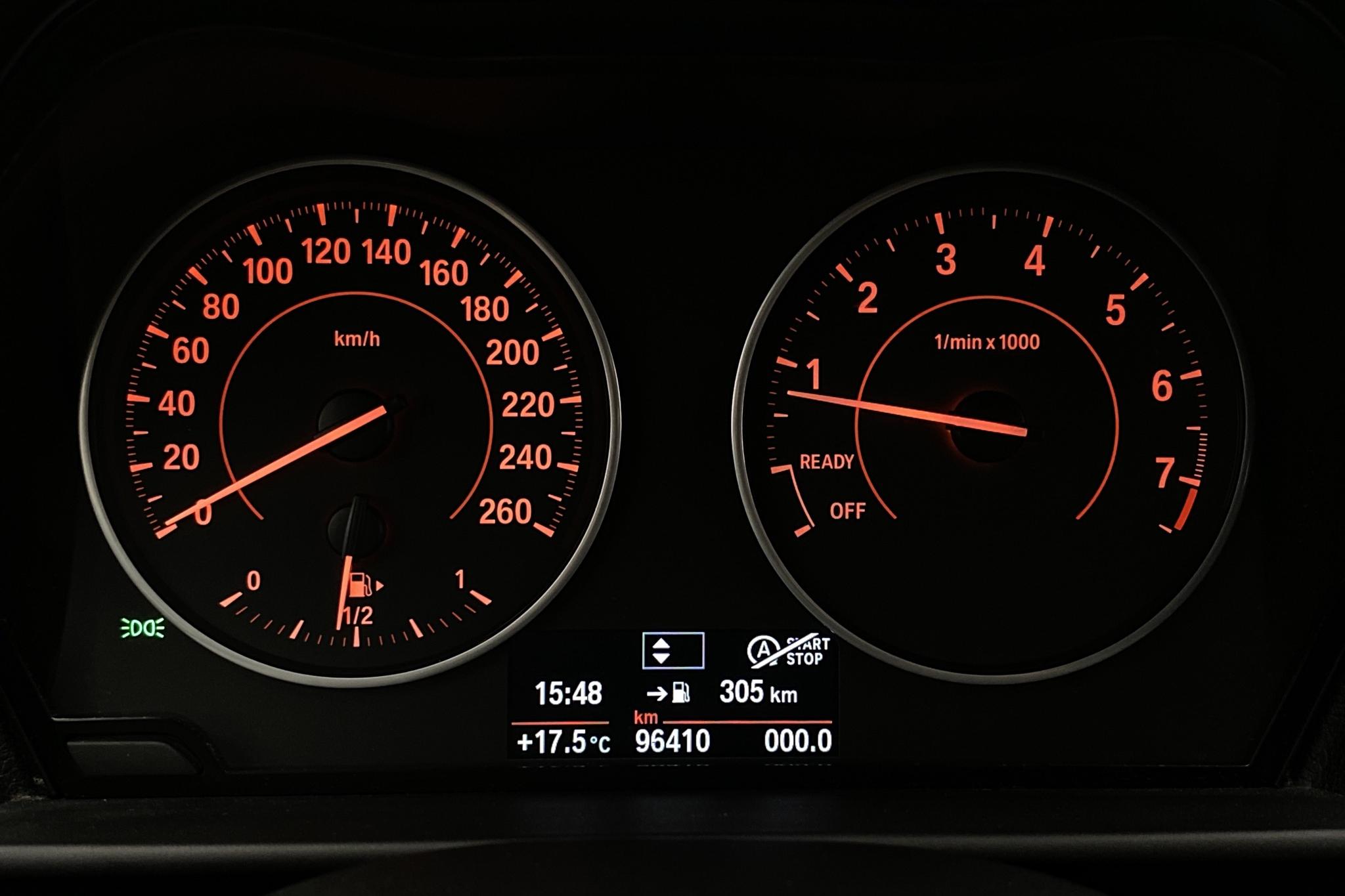 BMW 116i 5dr, F20 (136hk) - 9 641 mil - Manuell - silver - 2015