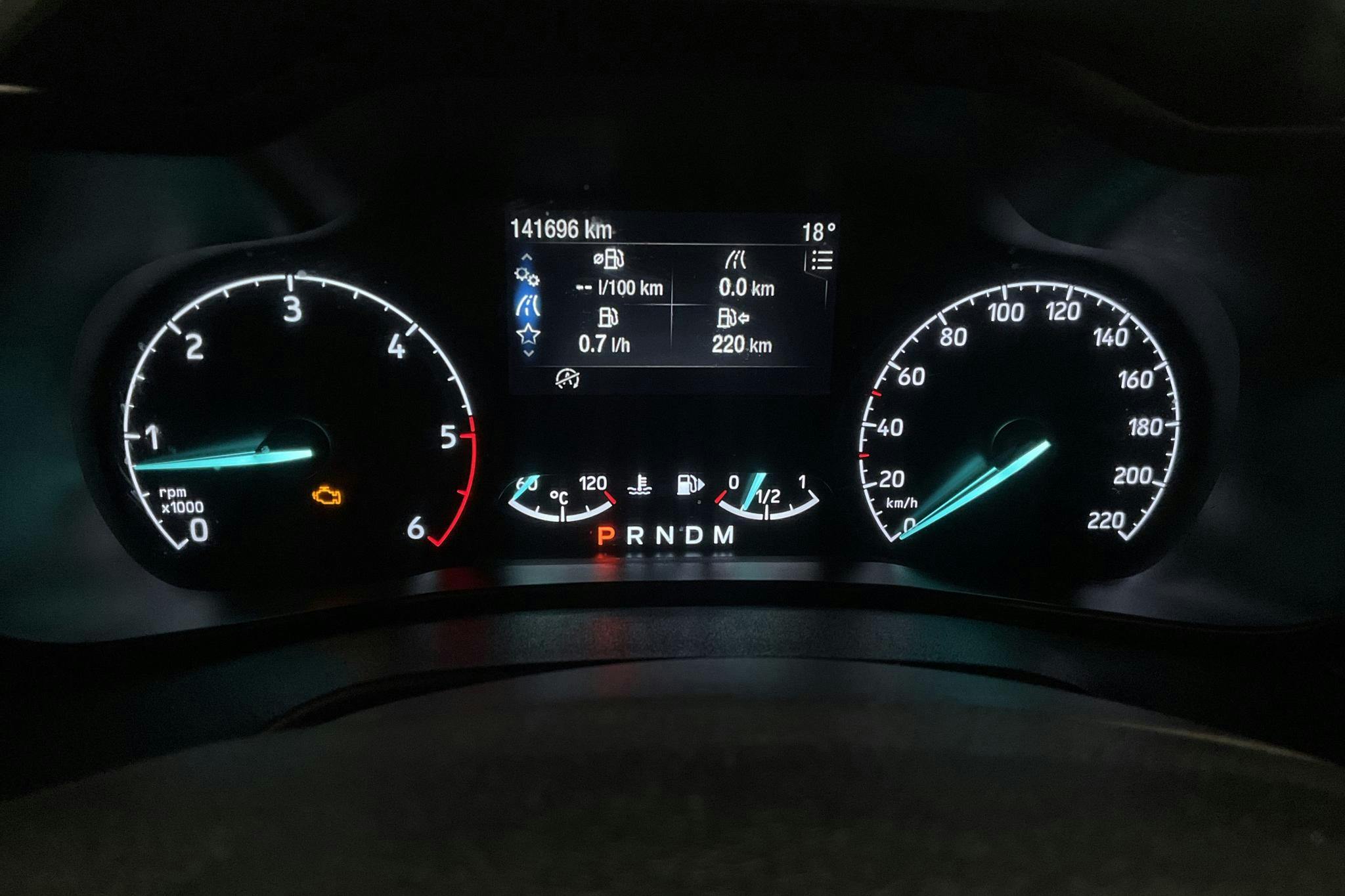 Ford Transit Connect 1.5 TDCi (120hk) - 141 690 km - Automatic - black - 2020