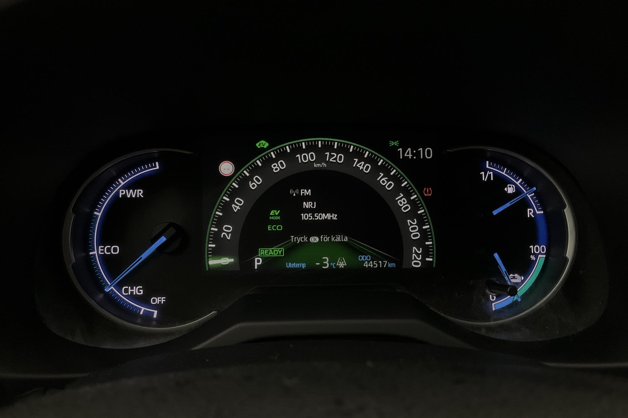 Toyota RAV4 2.5 Plug-in Hybrid AWD (306hk) - 4 452 mil - Automat - svart - 2021