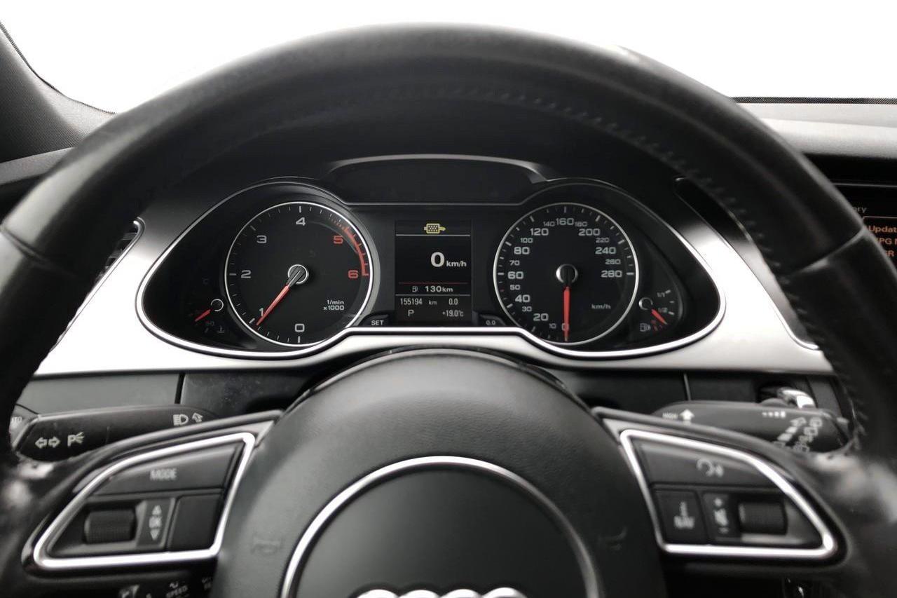 Audi A4 2.0 TDI Avant quattro (177hk) - 155 190 km - Automatic - silver - 2014