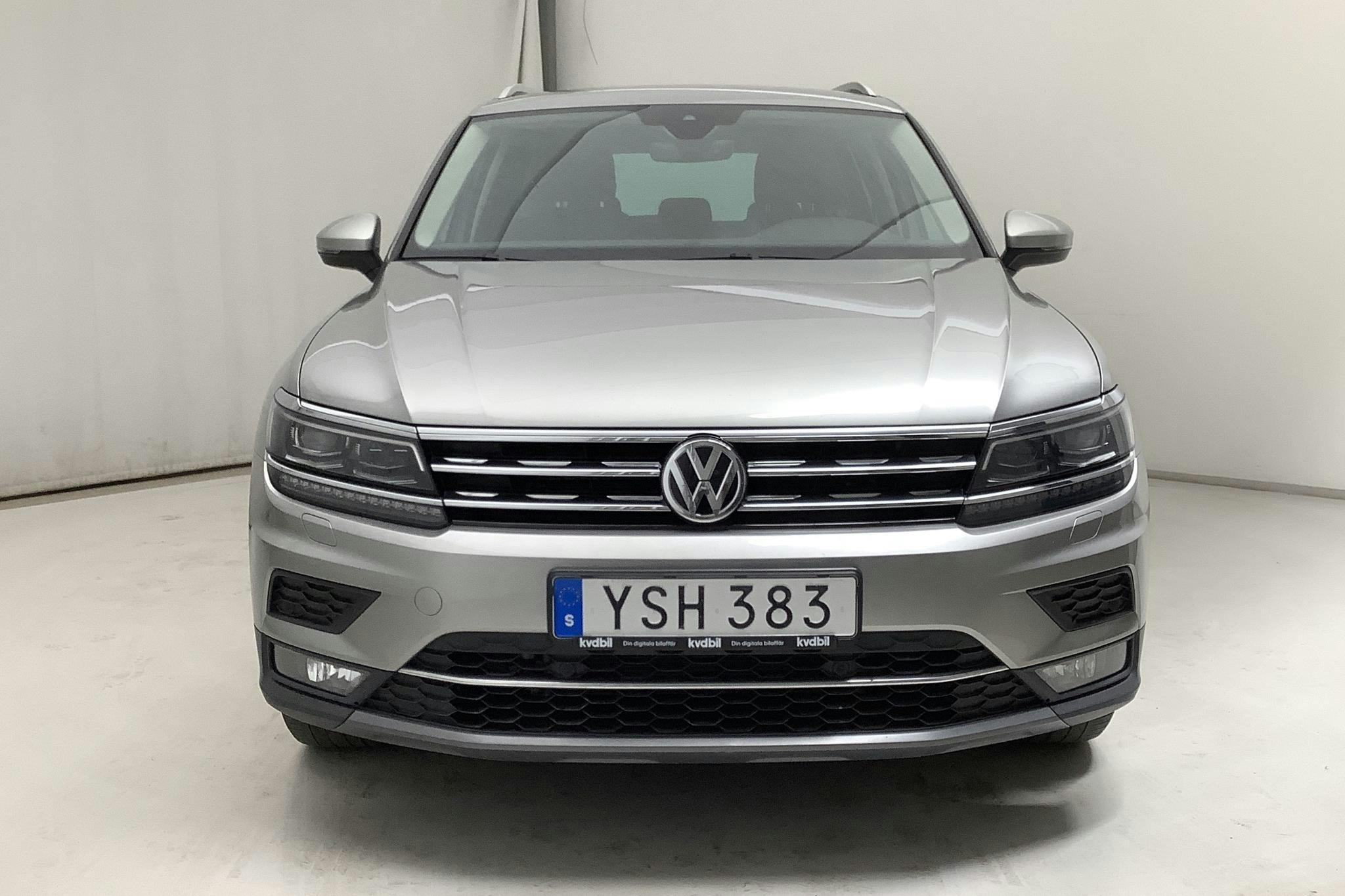 VW Tiguan 2.0 TDI 4MOTION (190hk) - 97 450 km - Automatic - silver - 2018