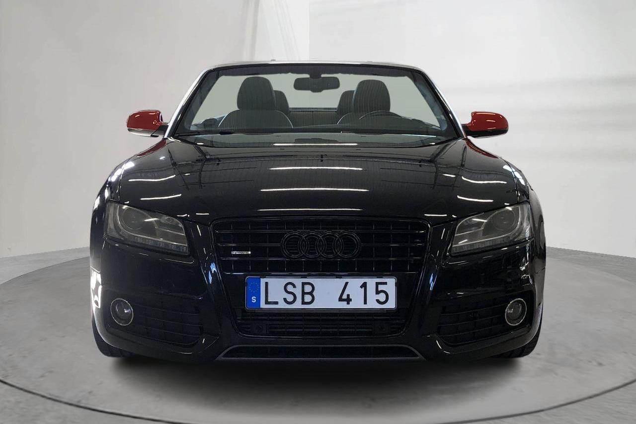 Audi A5 2.0 TFSI Cabriolet quattro (211hk) - 169 990 km - Automatic - black - 2011