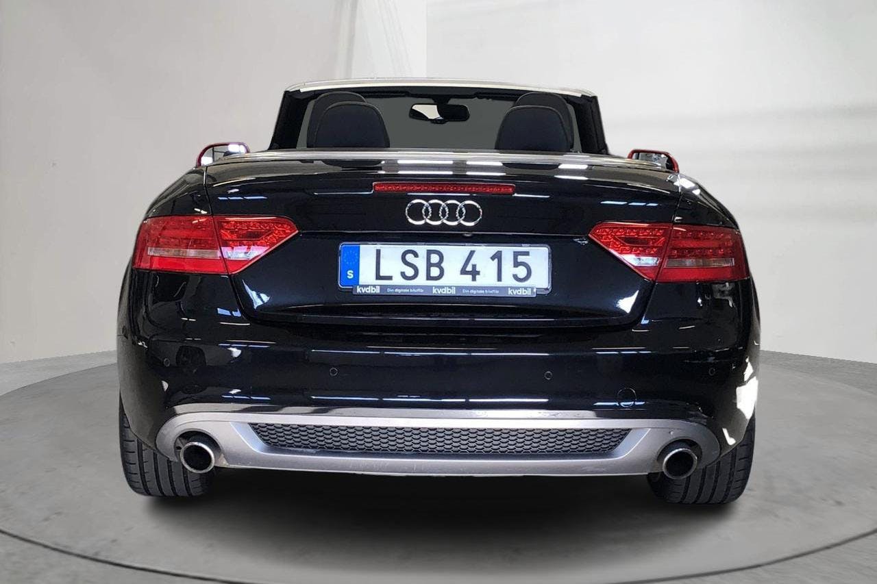 Audi A5 2.0 TFSI Cabriolet quattro (211hk) - 169 990 km - Automatic - black - 2011
