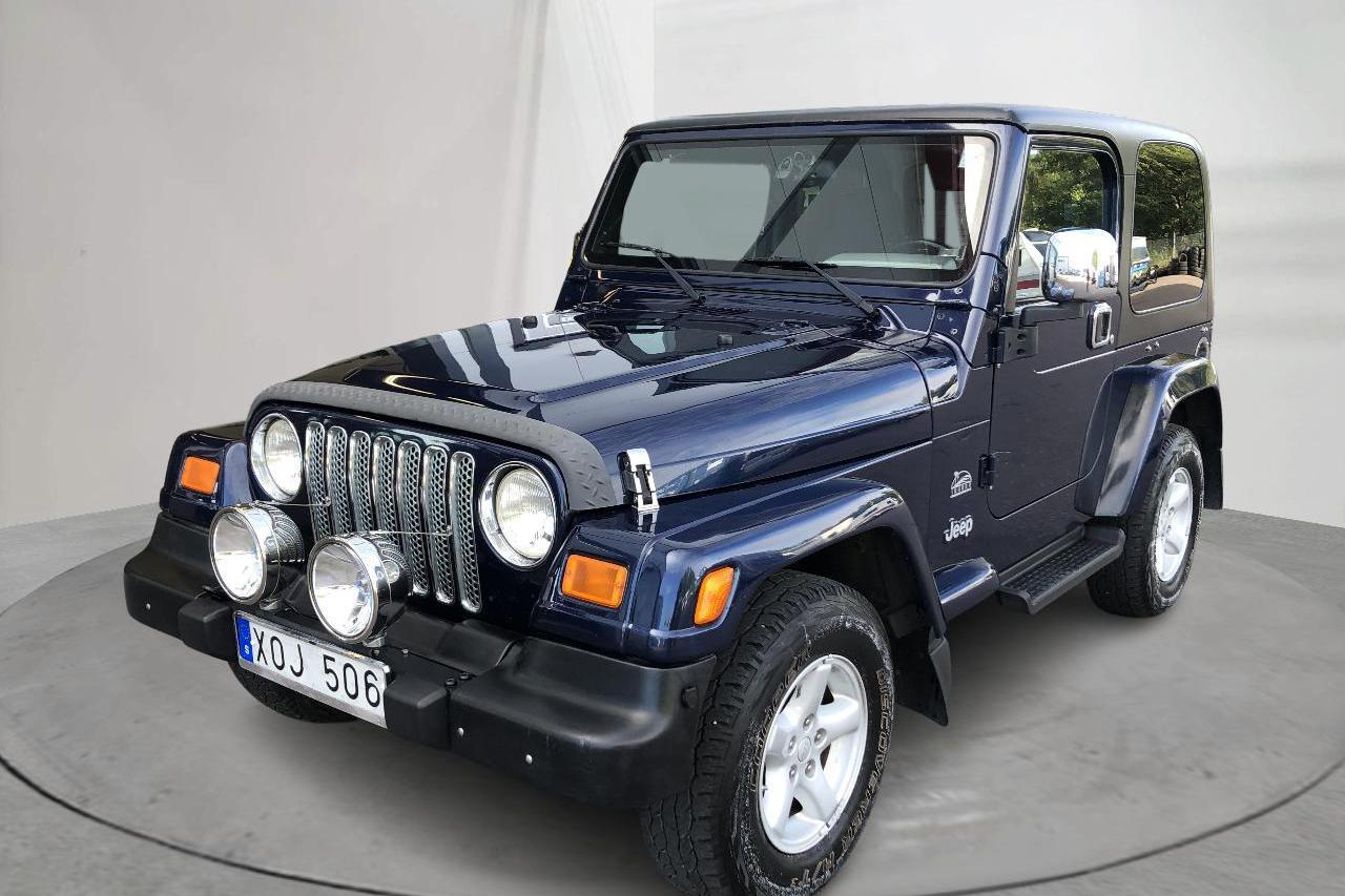 Jeep Wrangler 4.0 Sahara (177hk) - 11 690 mil - Automat - Dark Blue - 2006
