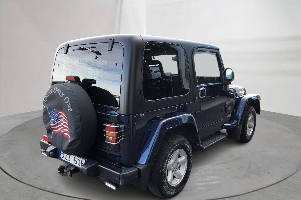 Jeep Wrangler 4.0 Sahara (177hk) - 11 690 mil - Automat - Dark Blue - 2006