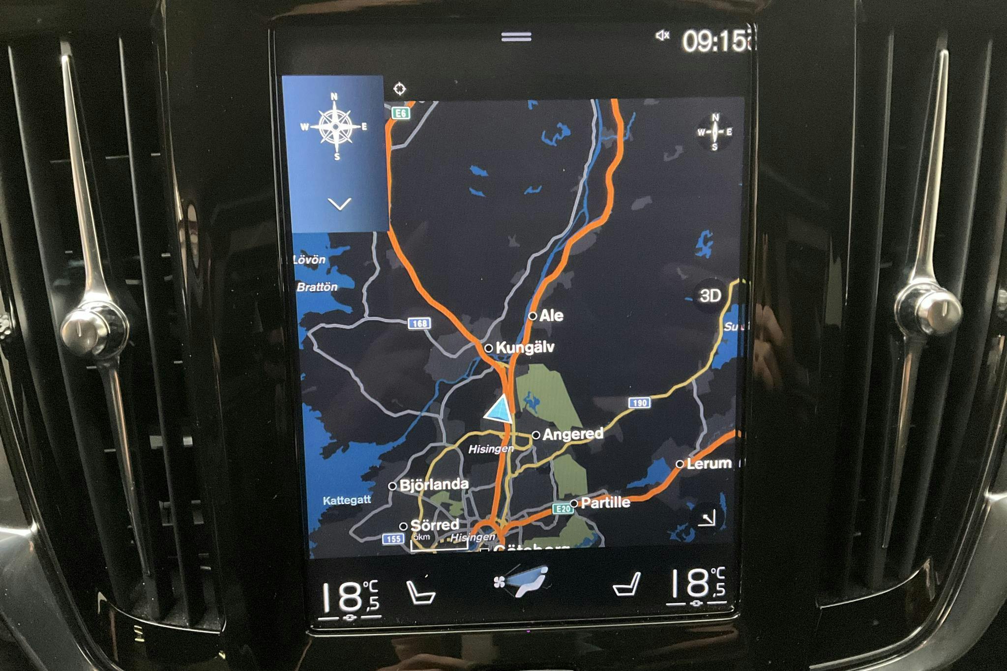 Volvo V90 D4 AWD (190hk) - 126 450 km - Automatic - black - 2020
