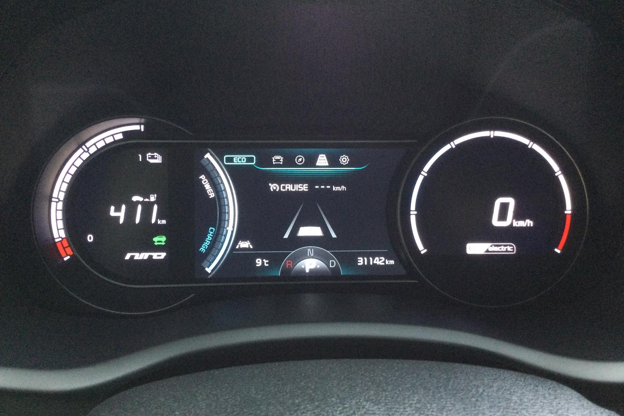KIA Niro EV 64 kWh (204hk) - 3 114 mil - Automat - vit - 2019