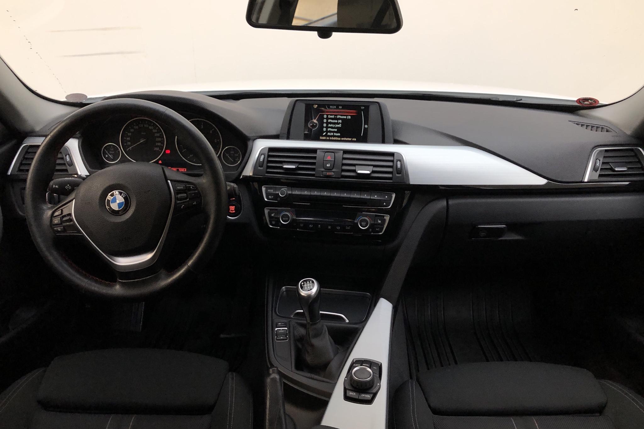 BMW 318d xDrive Touring, F31 (150hk) - 18 538 mil - Manuell - vit - 2016