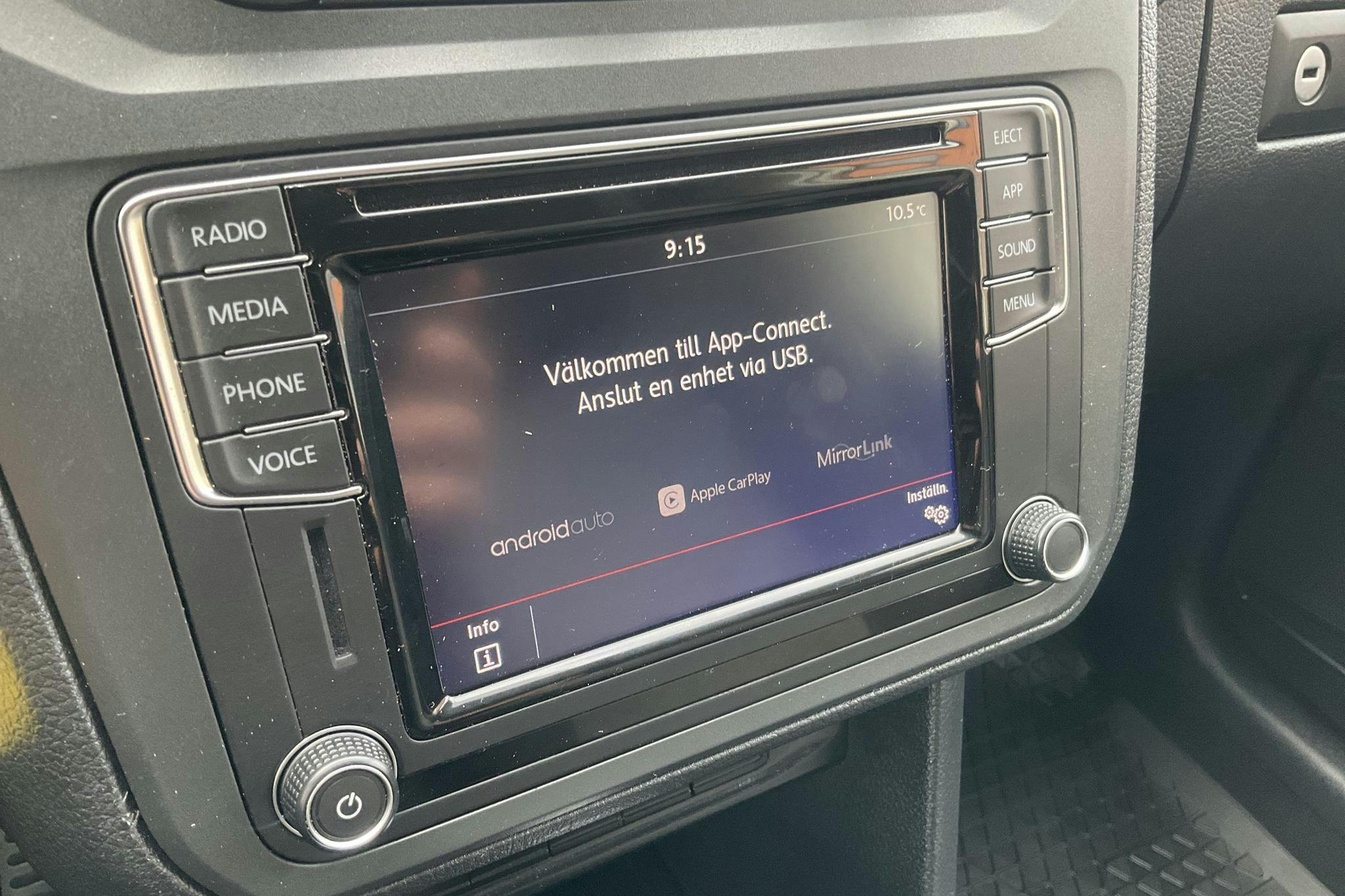 VW Caddy 2.0 TDI Skåp (102hk) - 5 534 mil - Automat - vit - 2020
