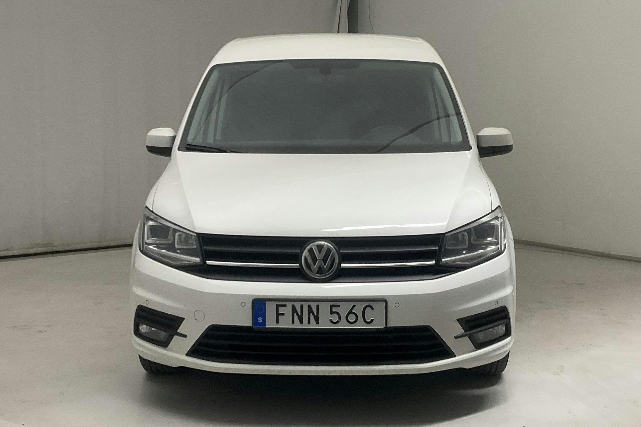 VW Caddy 2.0 TDI Skåp (102hk) - 113 240 km - Automatic - white - 2020