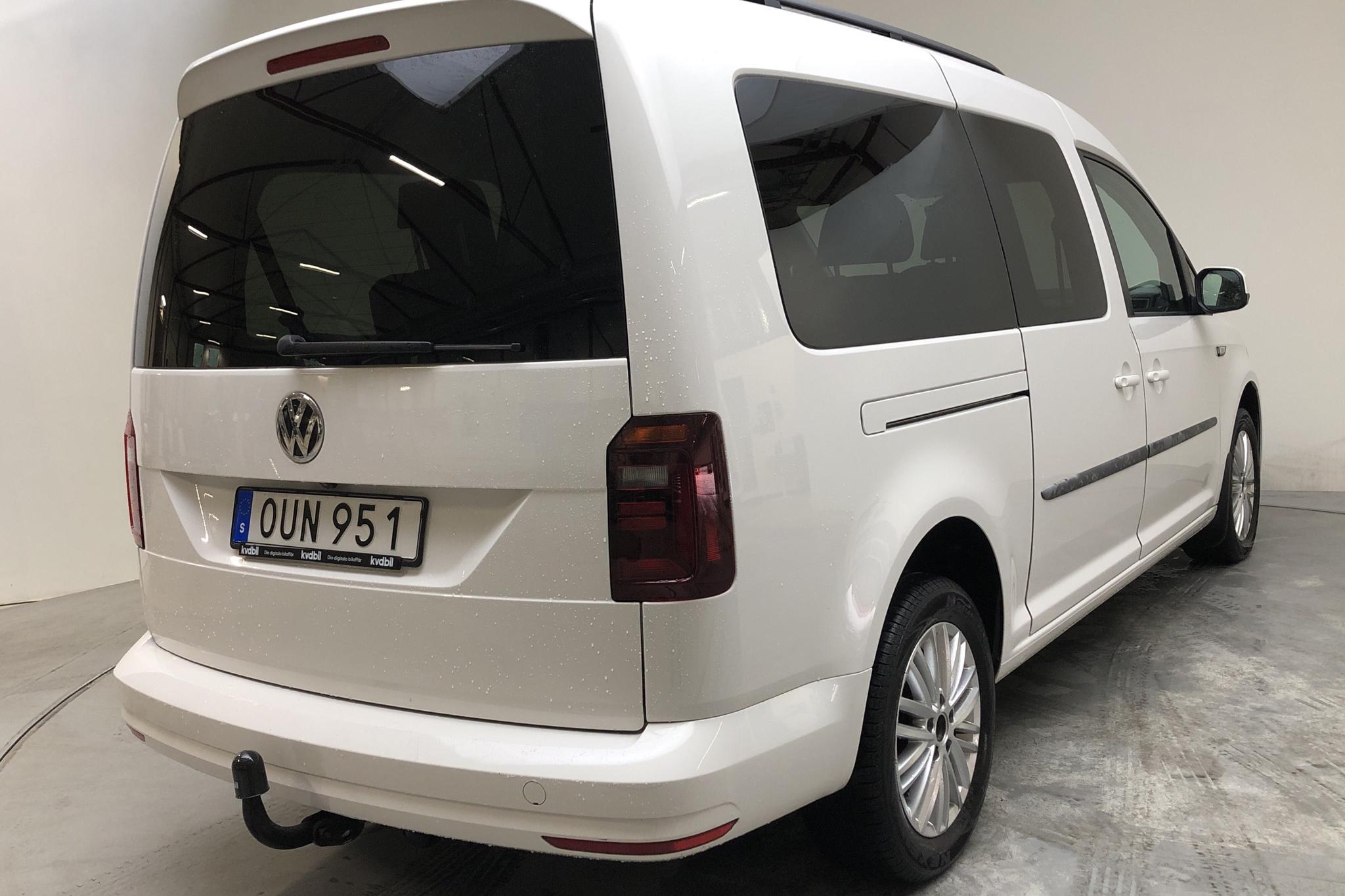 VW Caddy MPV Maxi 2.0 TDI (102hk) - 149 510 km - Automatic - white - 2018