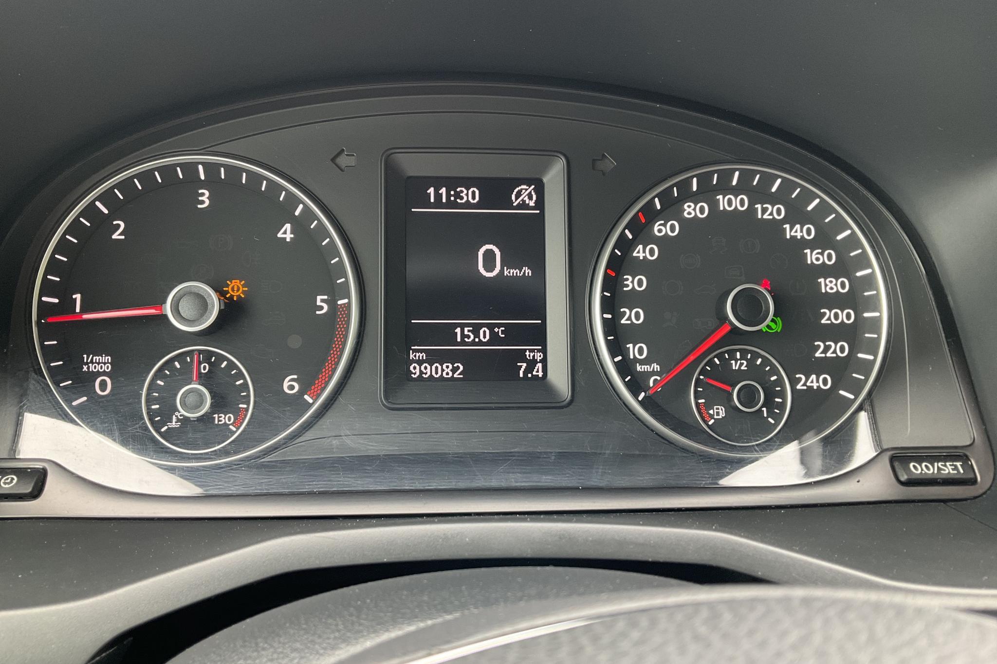 VW Caddy 2.0 TDI Skåp (102hk) - 9 908 mil - Automat - vit - 2017