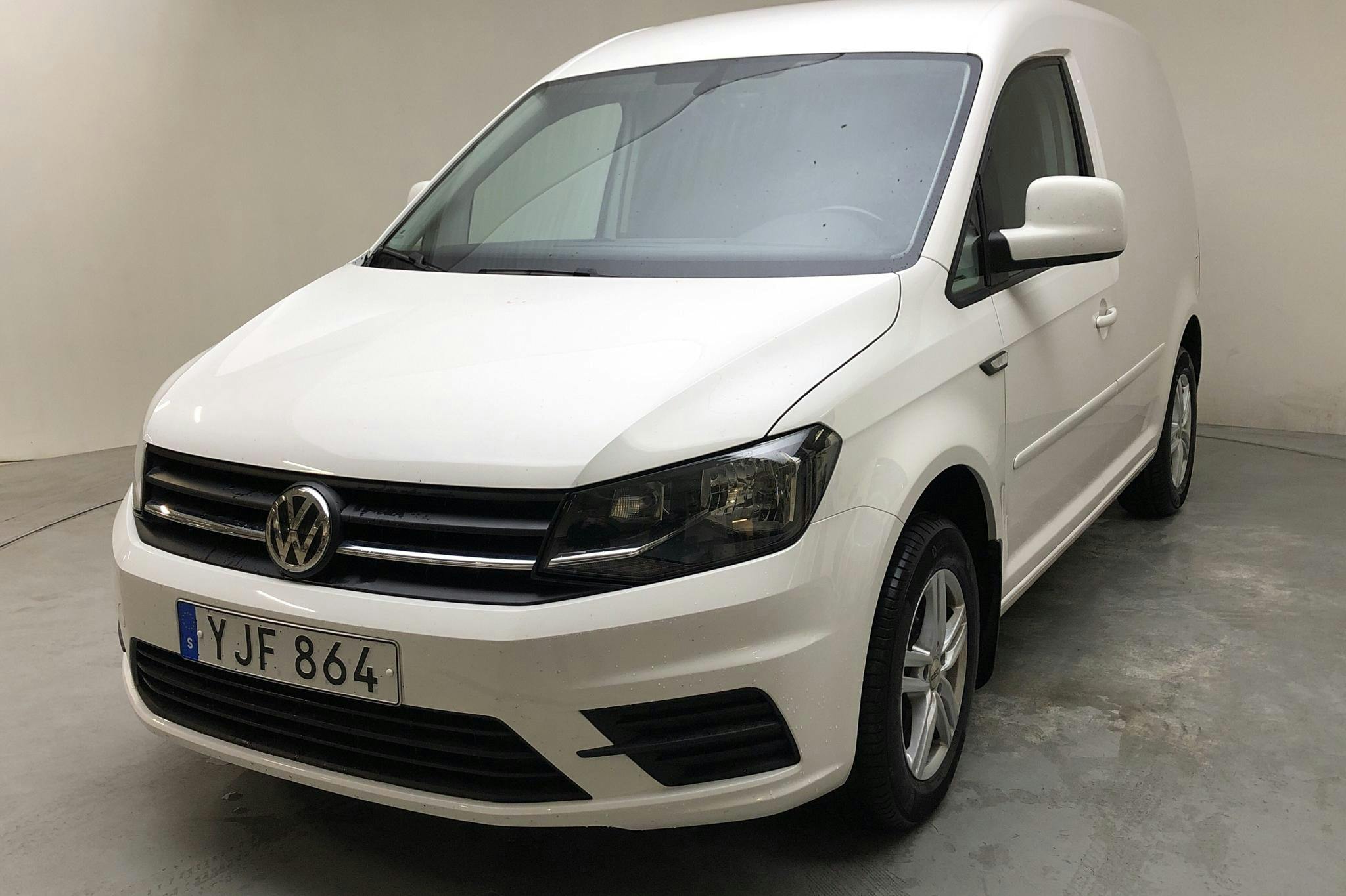 VW Caddy 2.0 TDI Skåp (102hk) - 9 908 mil - Automat - vit - 2017