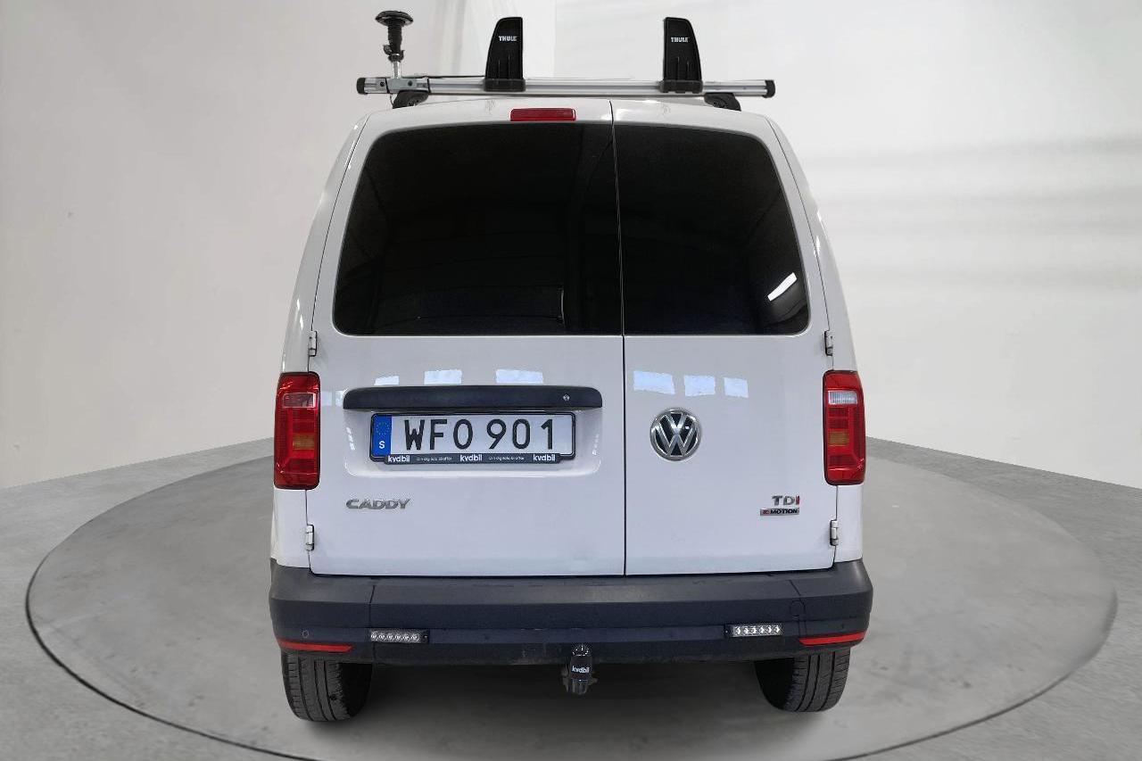 VW Caddy 2.0 TDI Skåp 4MOTION (122hk) - 12 199 mil - Manuell - vit - 2018