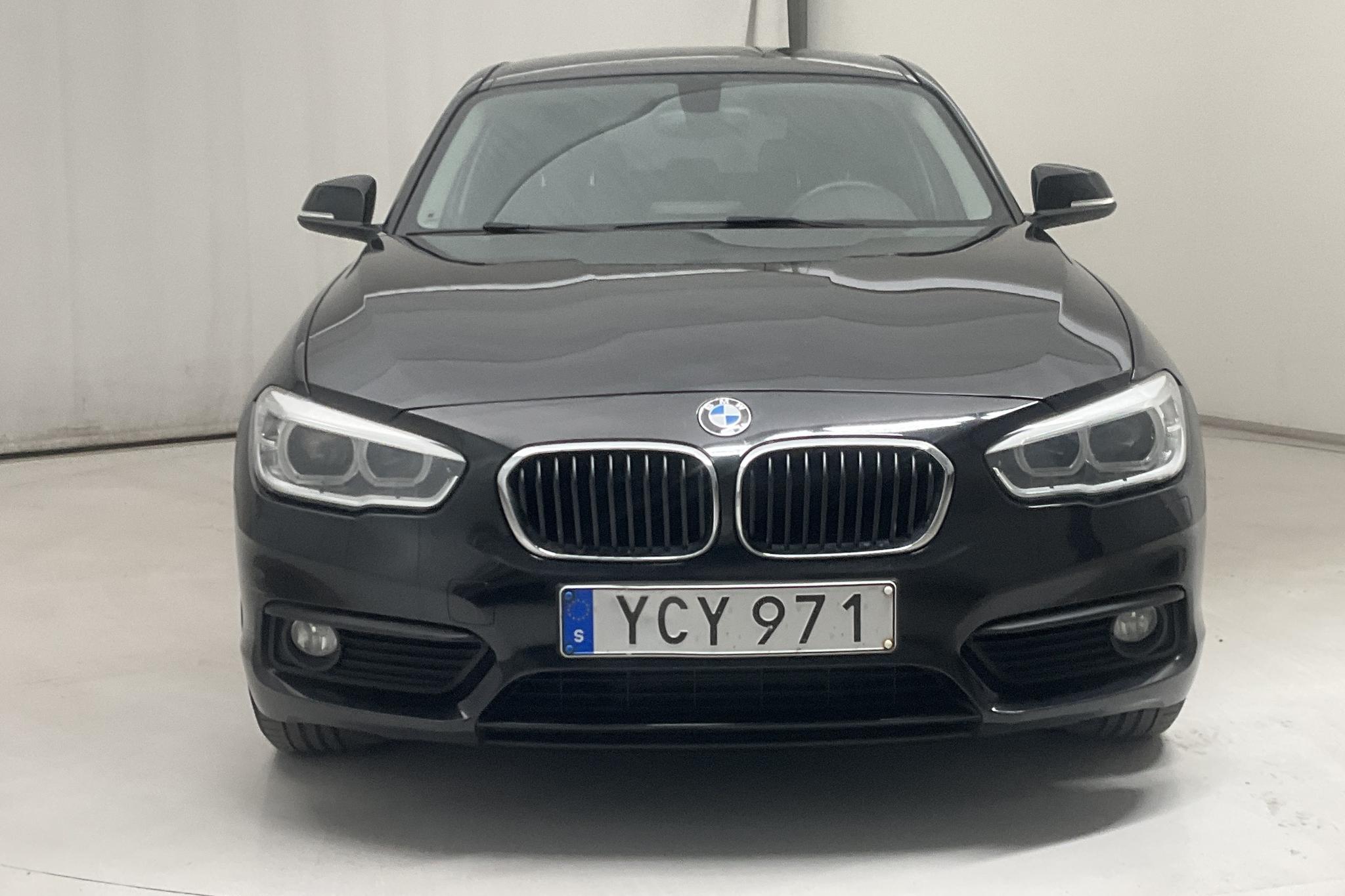 BMW 116d 5dr, F20 (116hk) - 130 770 km - Manual - black - 2016