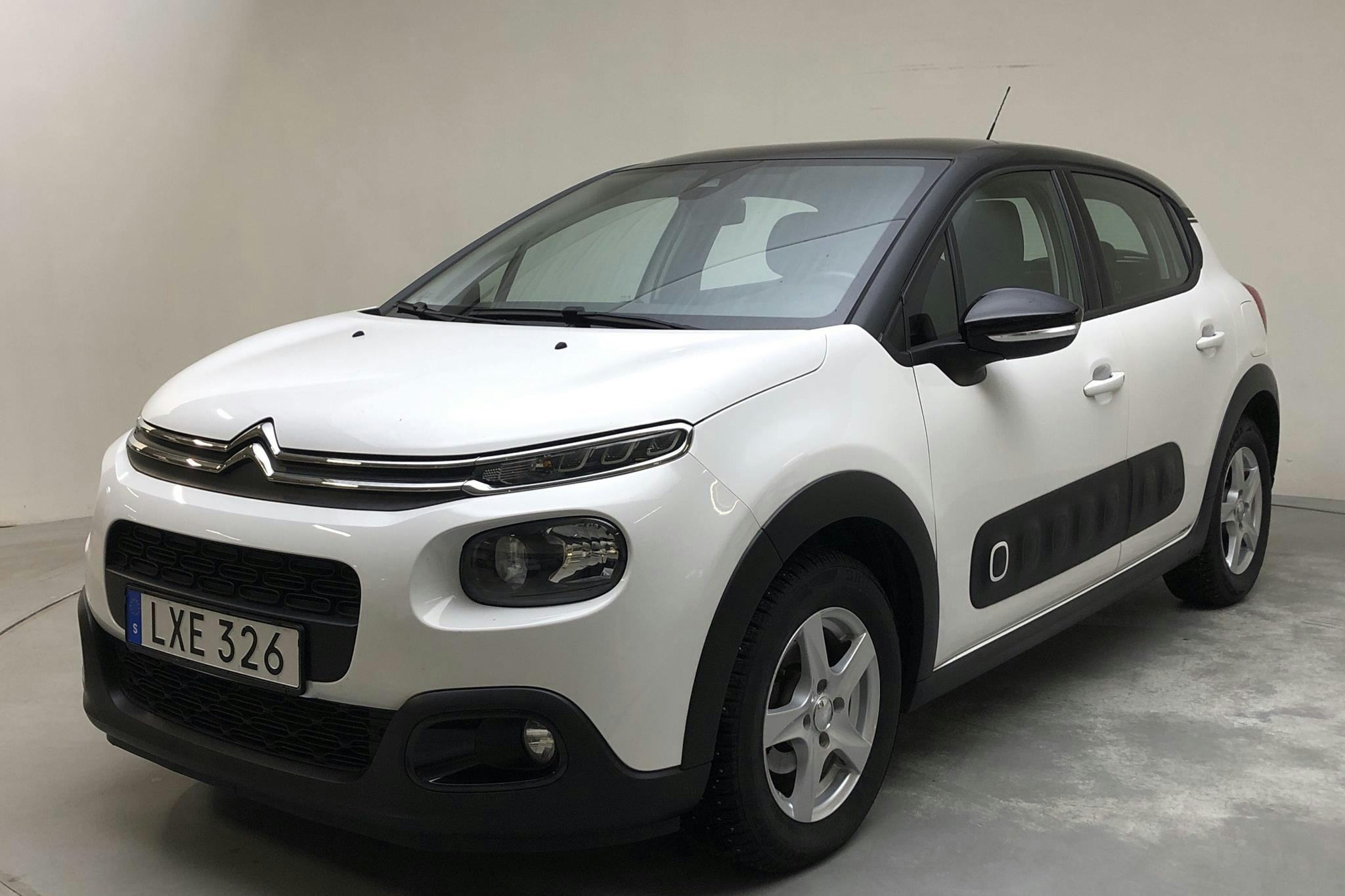 Citroen C3 PureTech (110hk) - 39 890 km - Automatic - white - 2018