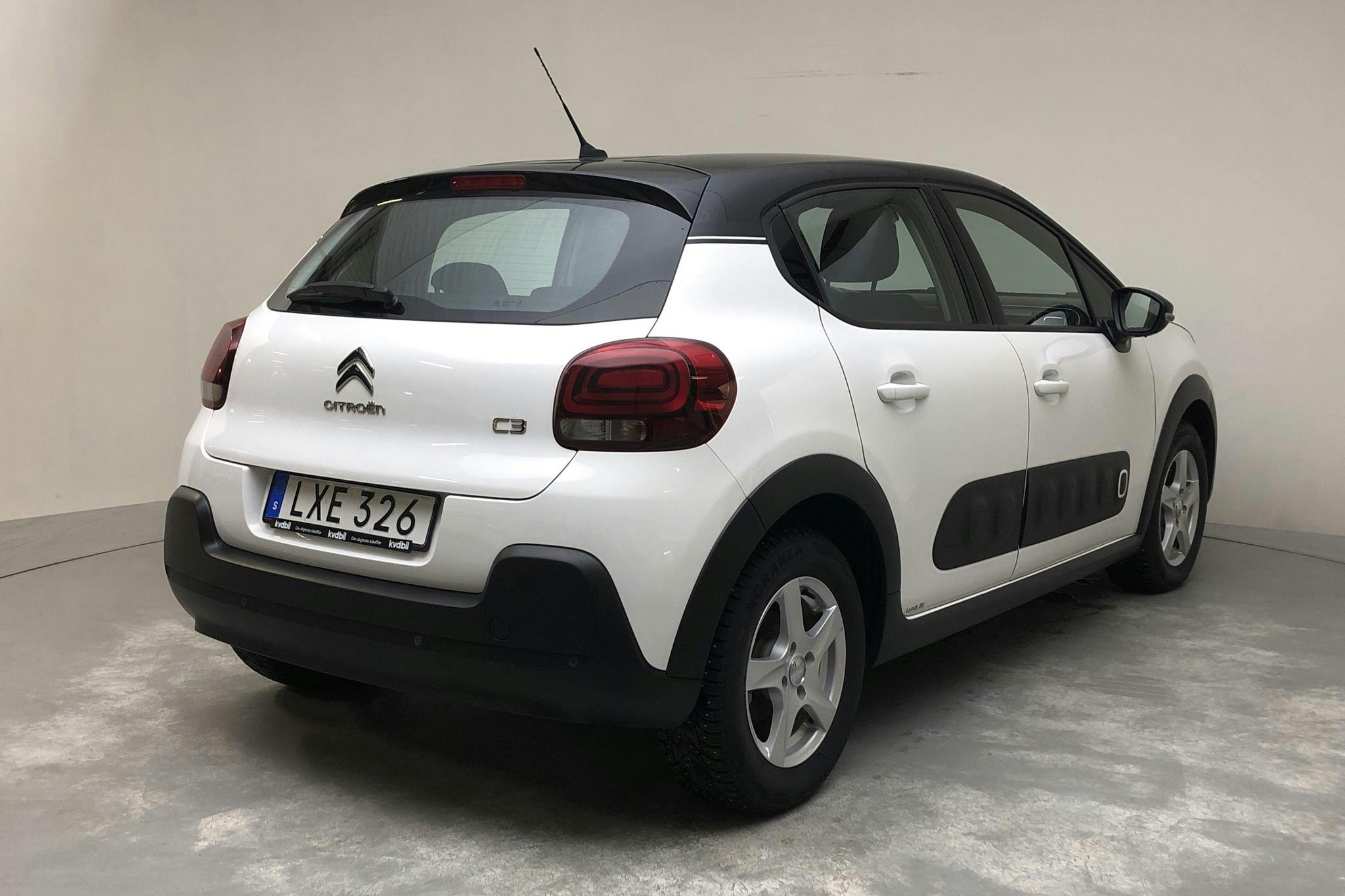 Citroen C3 PureTech (110hk) - 39 890 km - Automatic - white - 2018