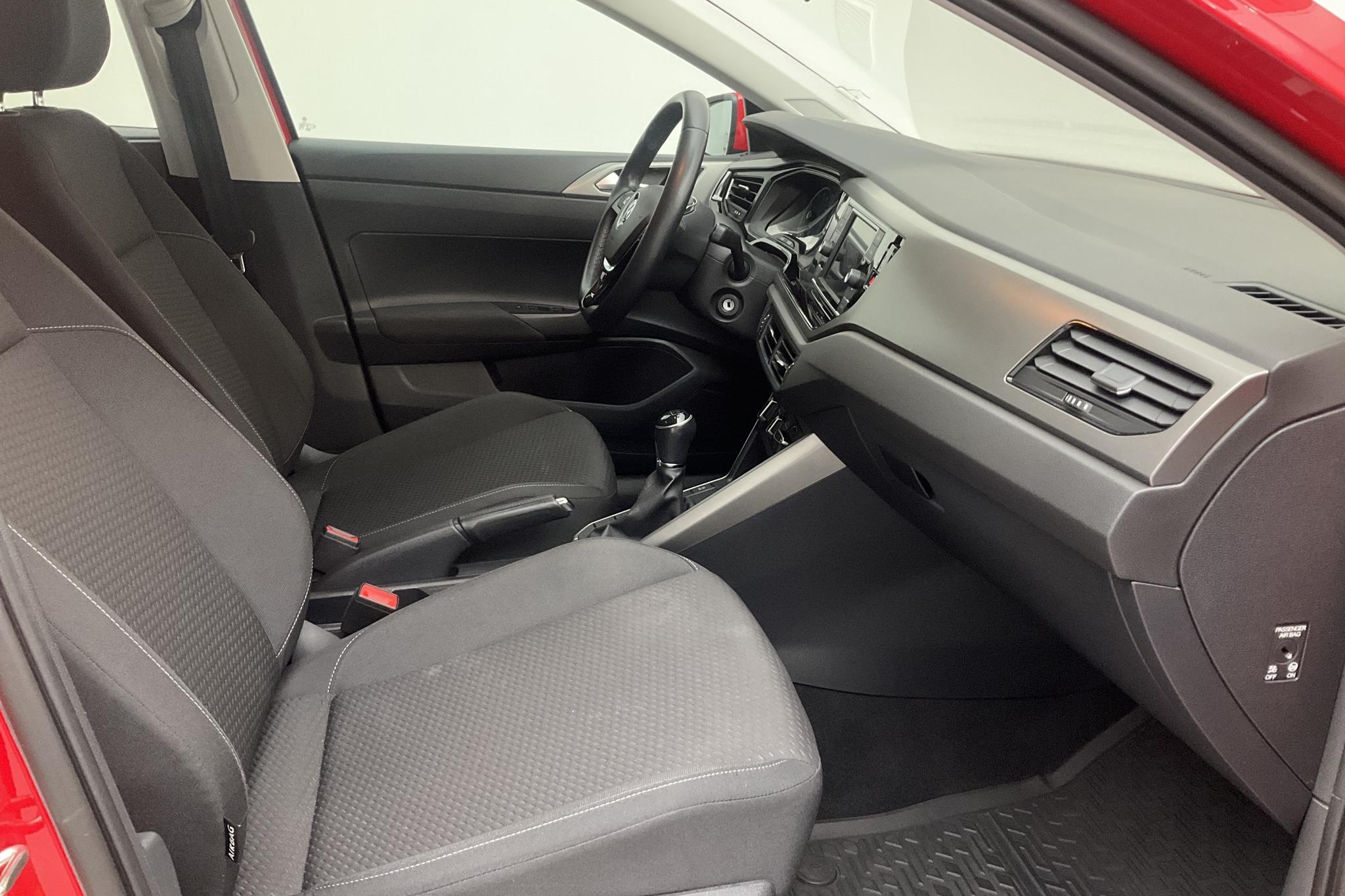 VW Polo 1.0 TSI 5dr (95hk) - 101 830 km - Manual - red - 2019