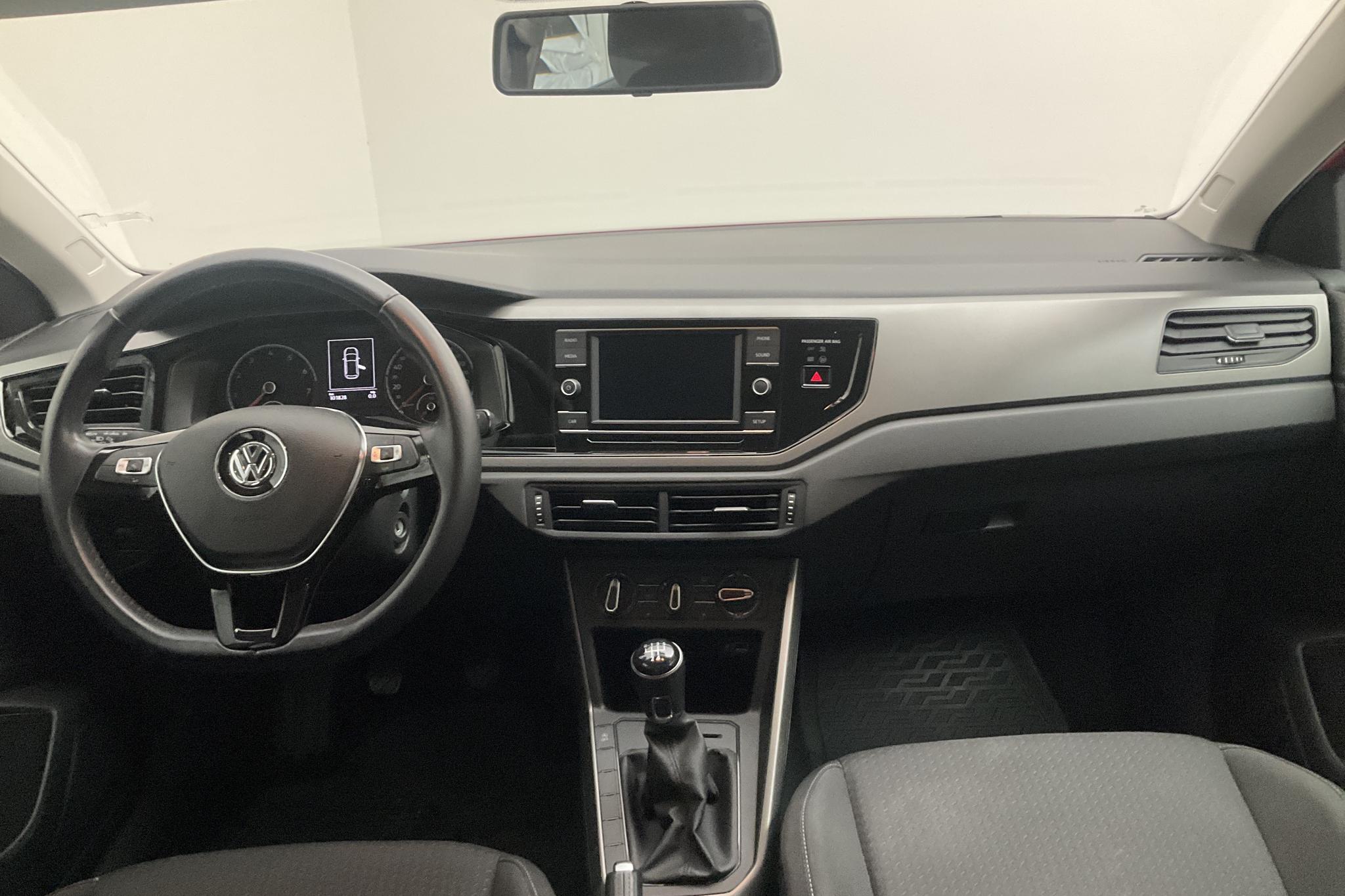 VW Polo 1.0 TSI 5dr (95hk) - 101 830 km - Manual - red - 2019