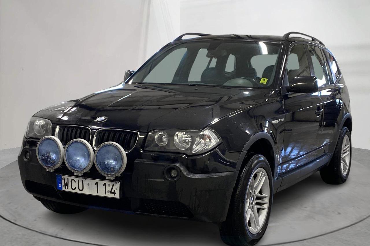 BMW X3 2.5i, E83 (192hk) - 178 170 km - Automatic - black - 2004