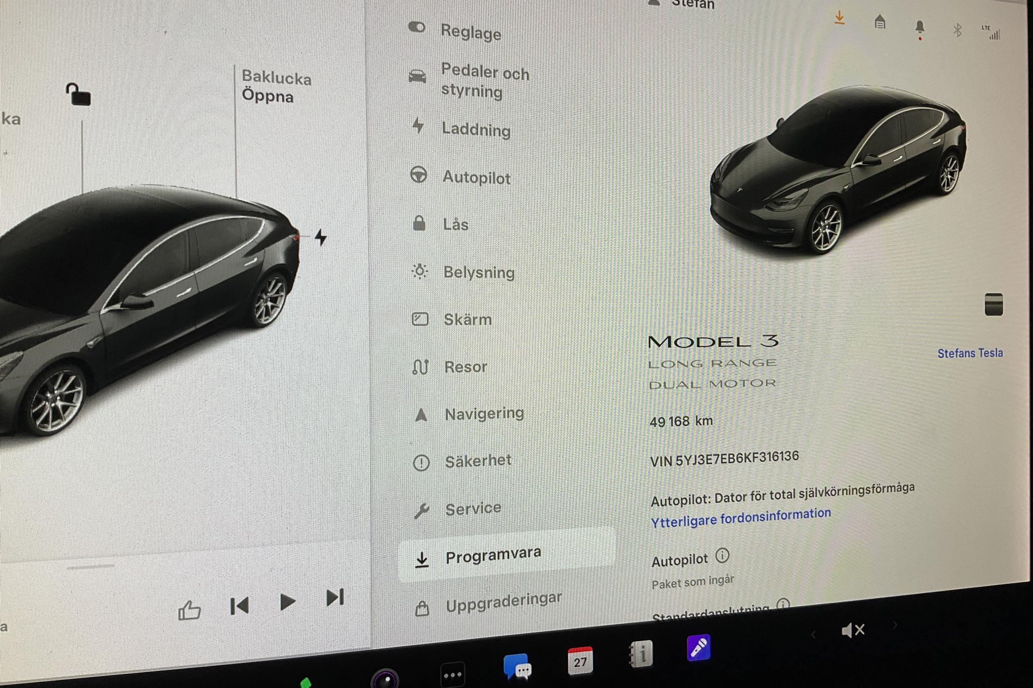 Tesla Model 3 Long Range Dual Motor AWD - 49 160 km - Automatic - black - 2019