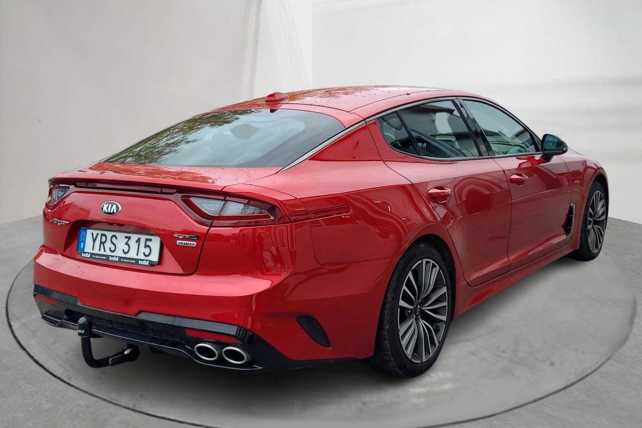 KIA Stinger 2.2 CRDi AWD (200hk) - 8 984 mil - Automat - röd - 2018