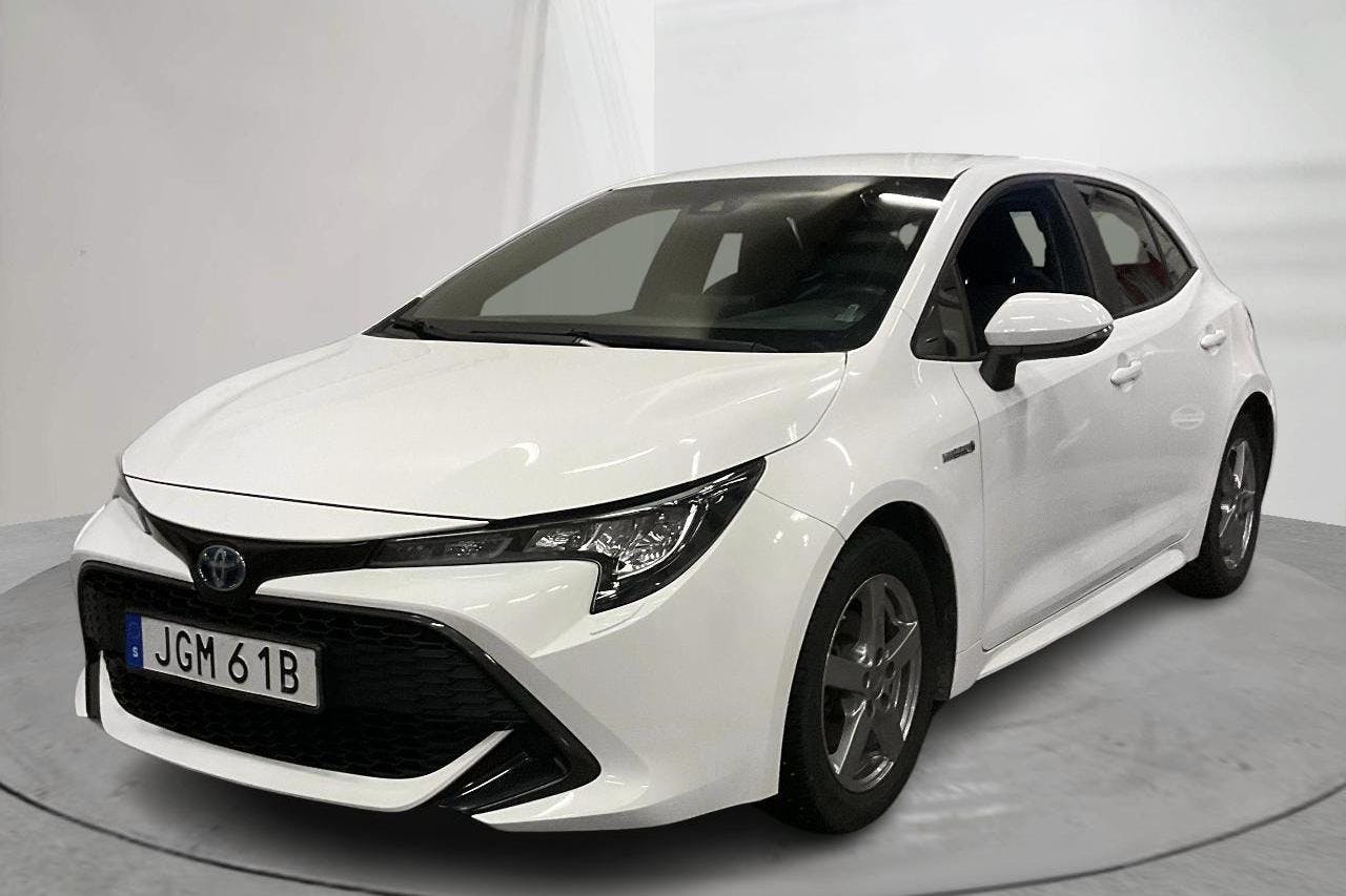 Toyota Corolla 1.8 Hybrid 5dr (122hk) - 5 450 mil - Automat - vit - 2019