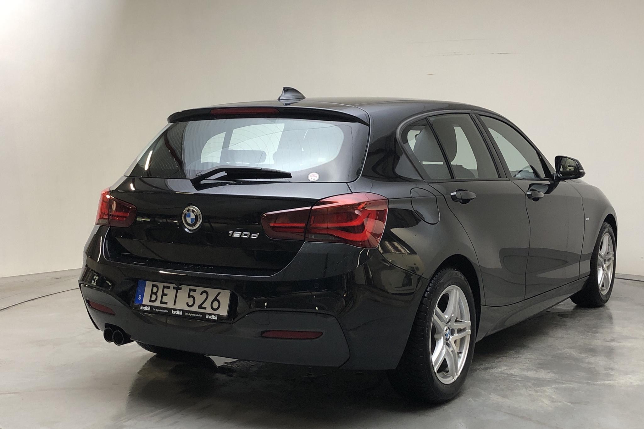 BMW 120d 5dr, F20 (190hk) - 32 240 km - Manual - black - 2018