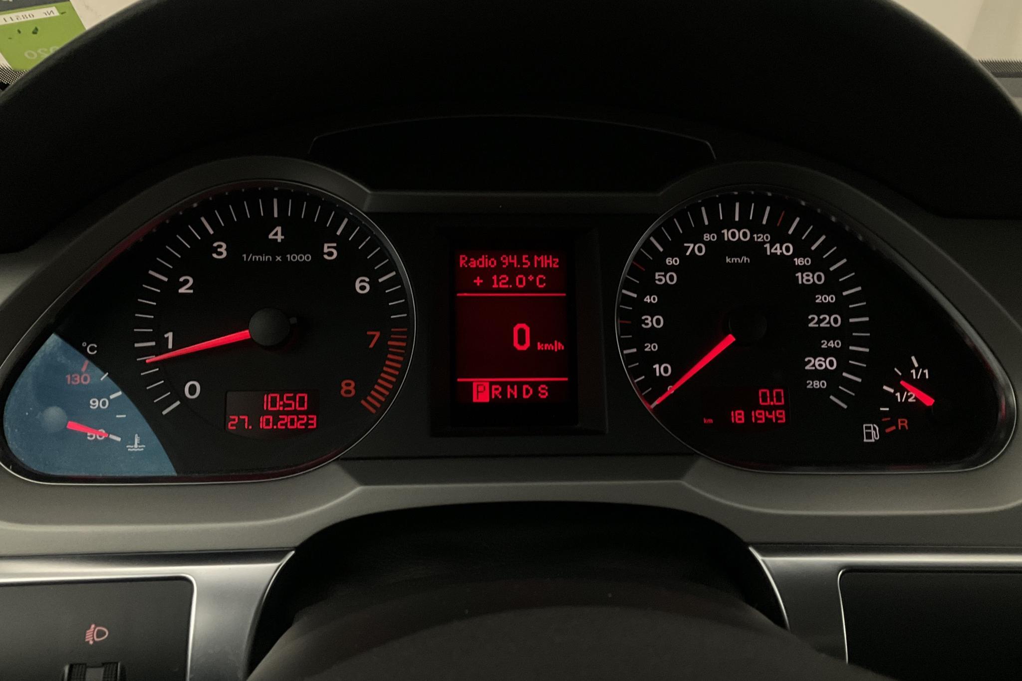 Audi A6 2.4 (177hk) - 181 950 km - Automatic - silver - 2007