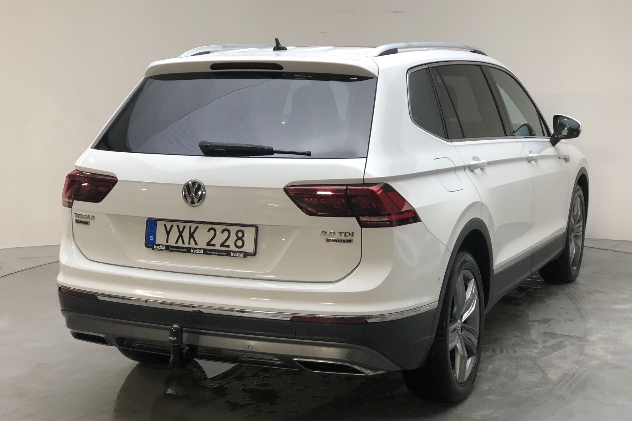 VW Tiguan Allspace 2.0 TDI 4MOTION (190hk) - 224 930 km - Automatic - white - 2018