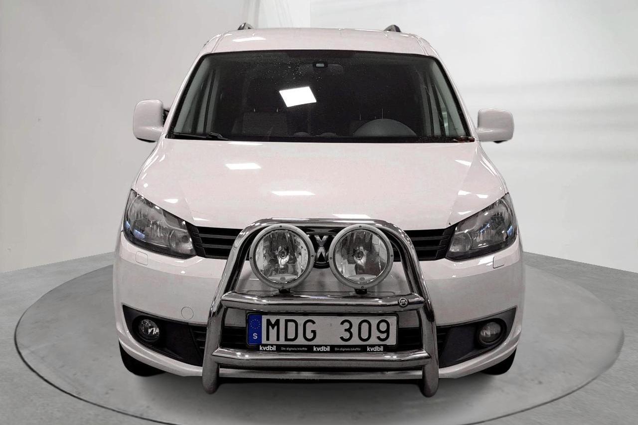 VW Caddy 2.0 TDI Maxi Skåp 4-motion (140hk) - 192 770 km - Automatic - white - 2012
