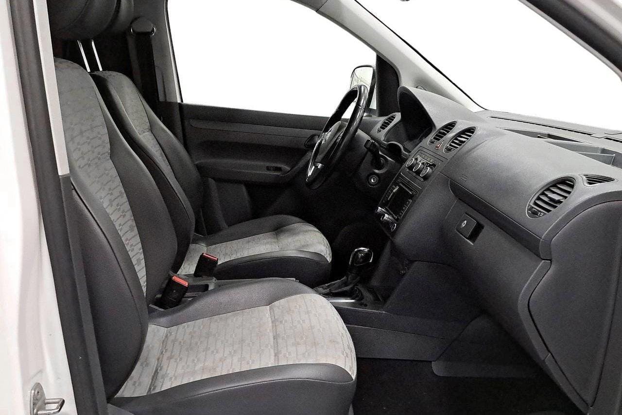 VW Caddy 2.0 TDI Maxi Skåp 4-motion (140hk) - 19 277 mil - Automat - vit - 2012